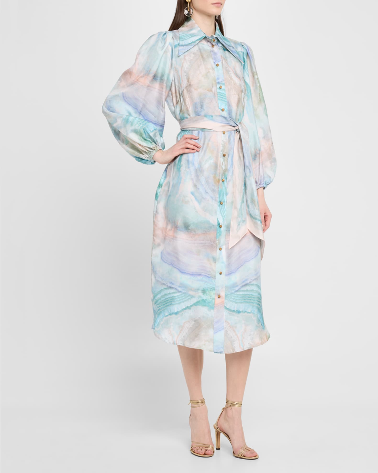Illuminate Midi Shirtdress 1