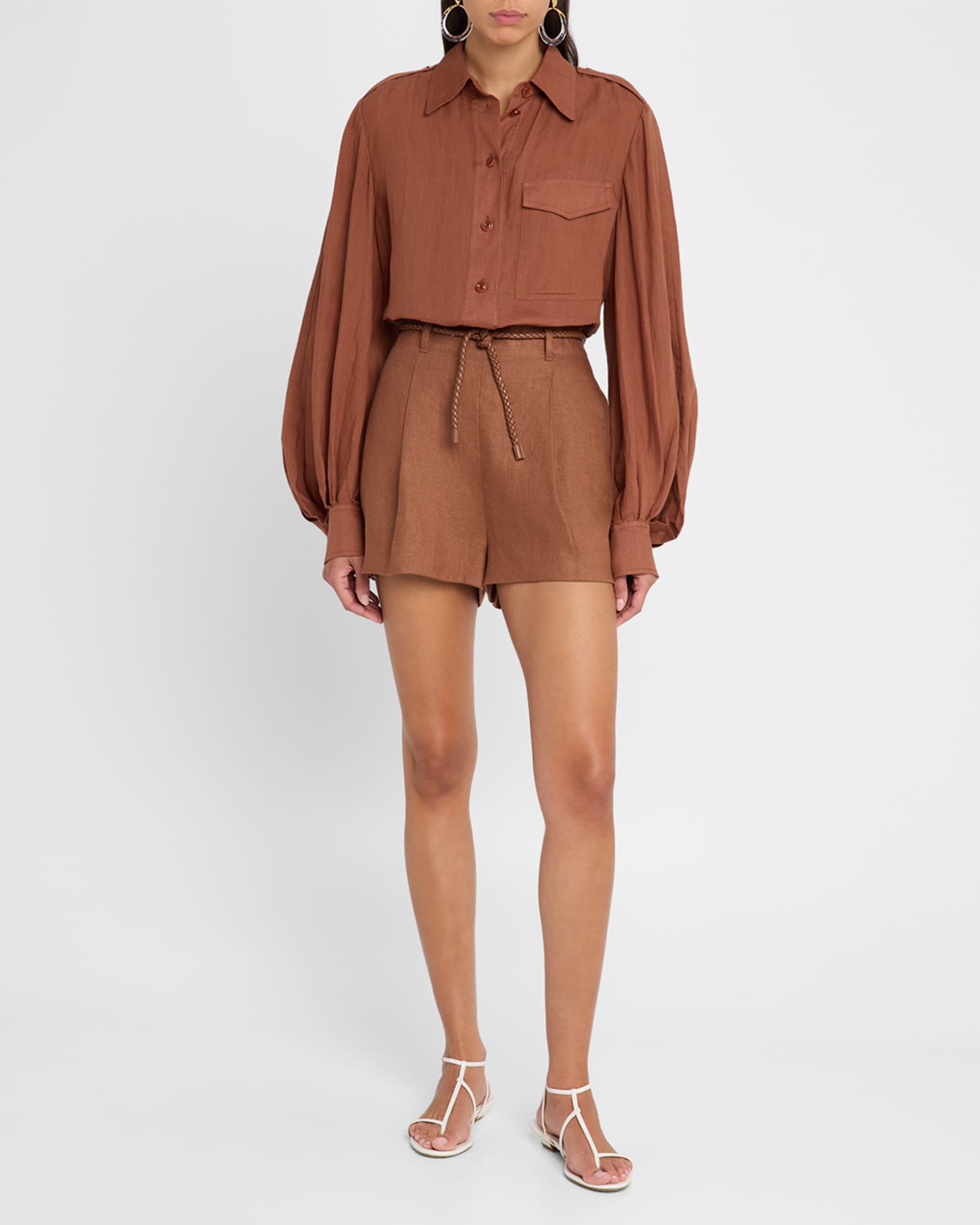 Ramie Utility Shirt 1