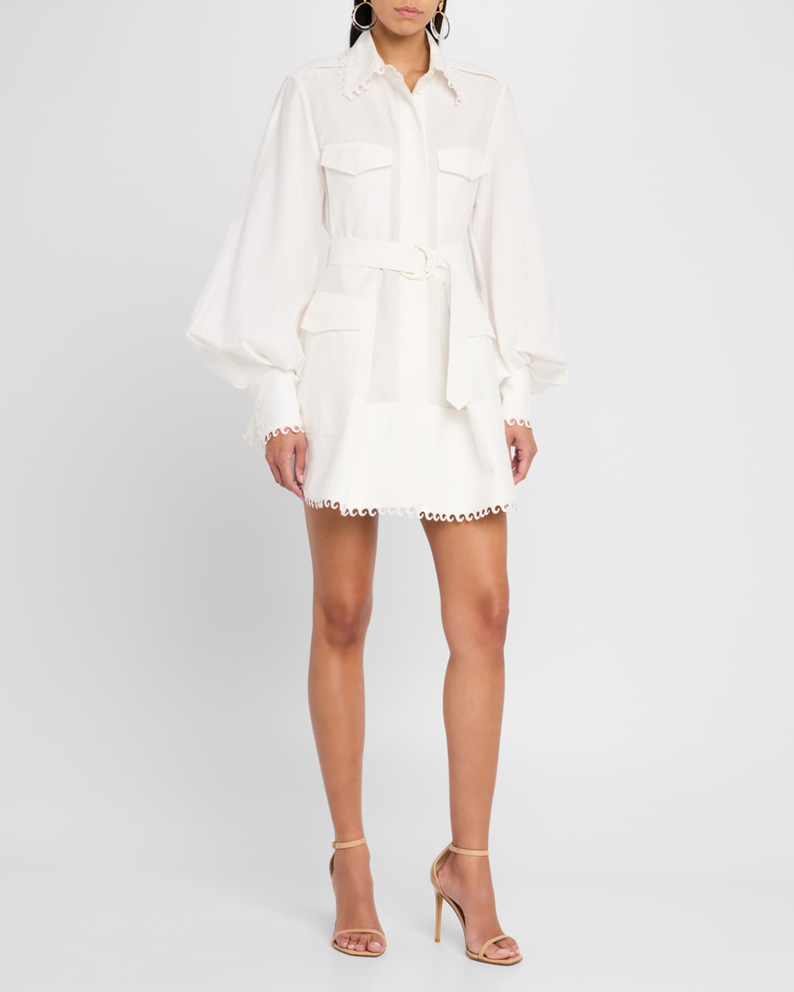 Illuminate Utility Mini Dress 1