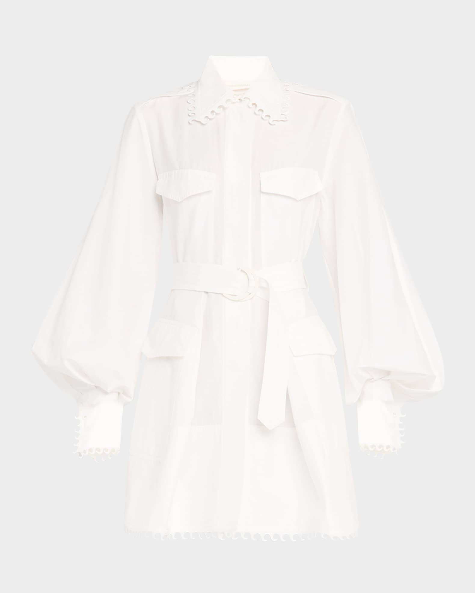Illuminate Utility Mini Dress 0