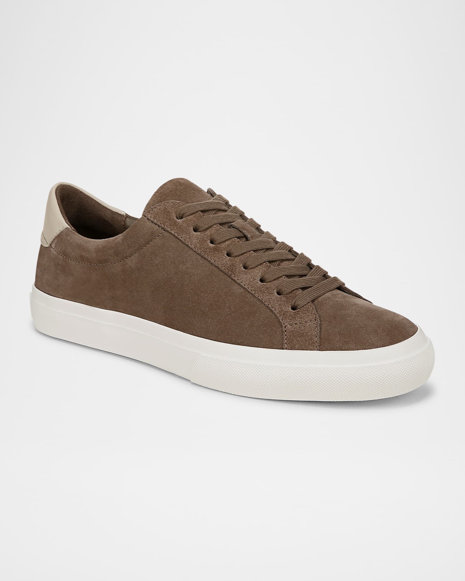 Vince Men's Fulton Low-Top Suede Sneakers | Neiman Marcus
