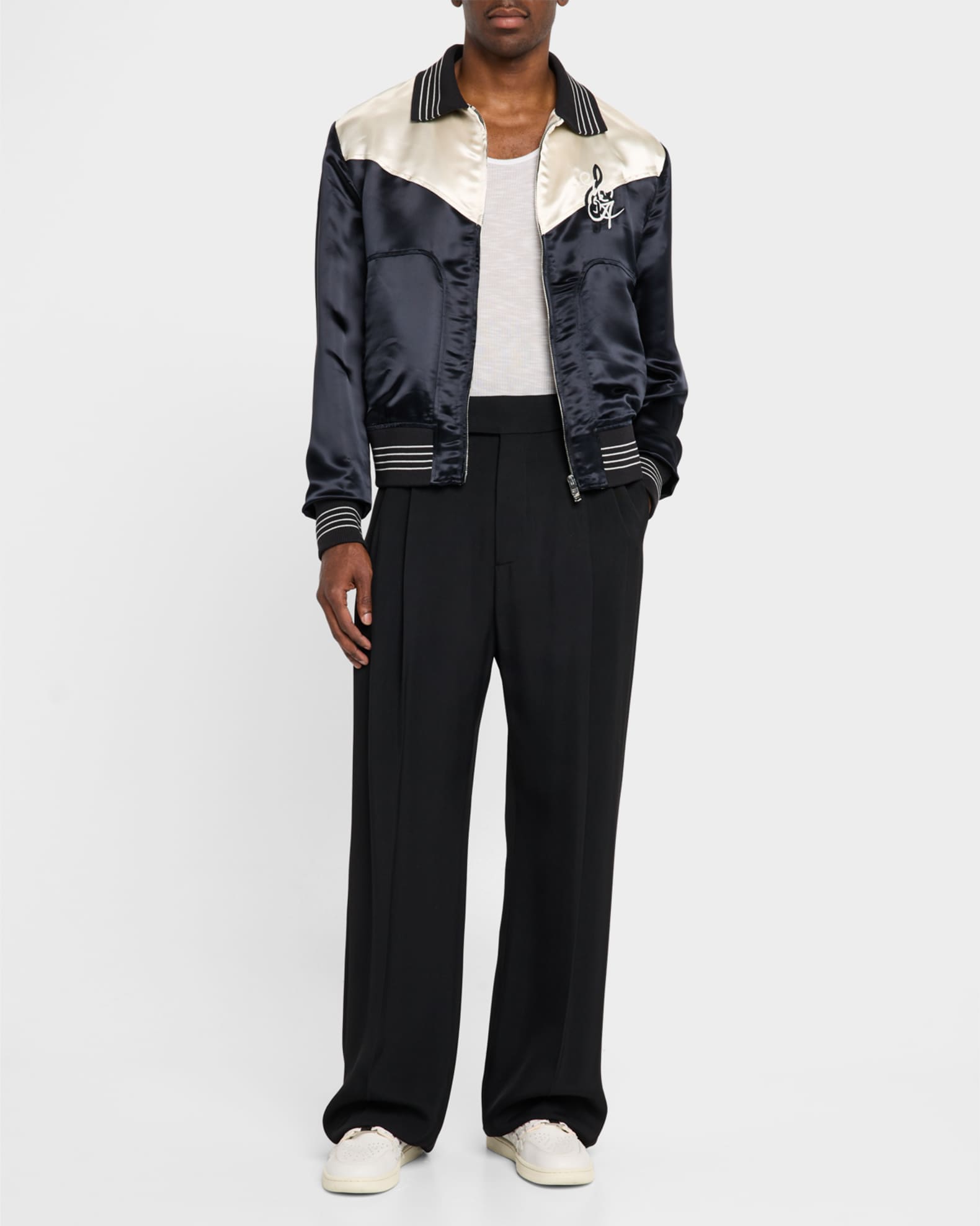 Men's MA Music Note Blouson Jacket - Thumbnail 2