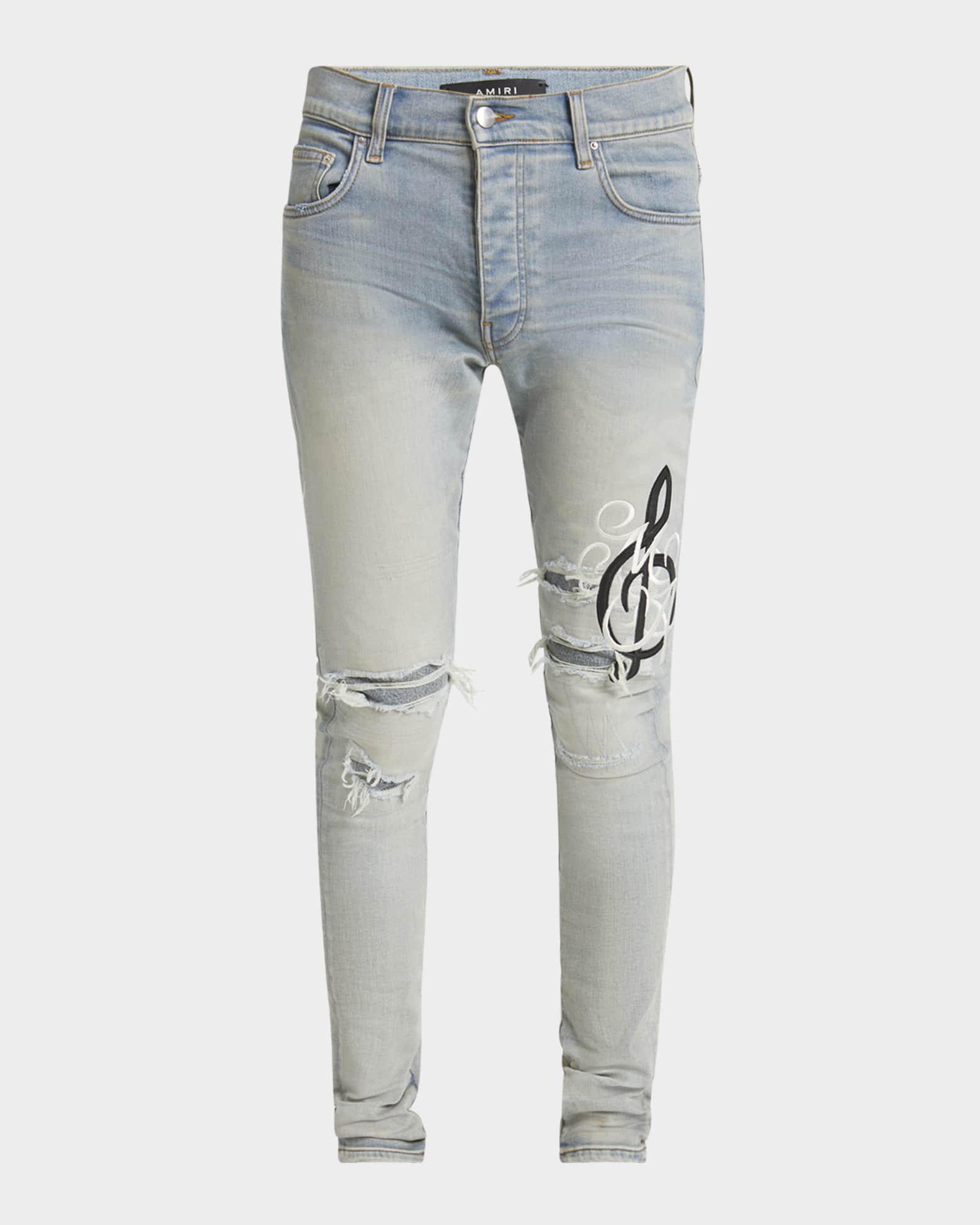Men's MA Music Note Skinny Jeans 0