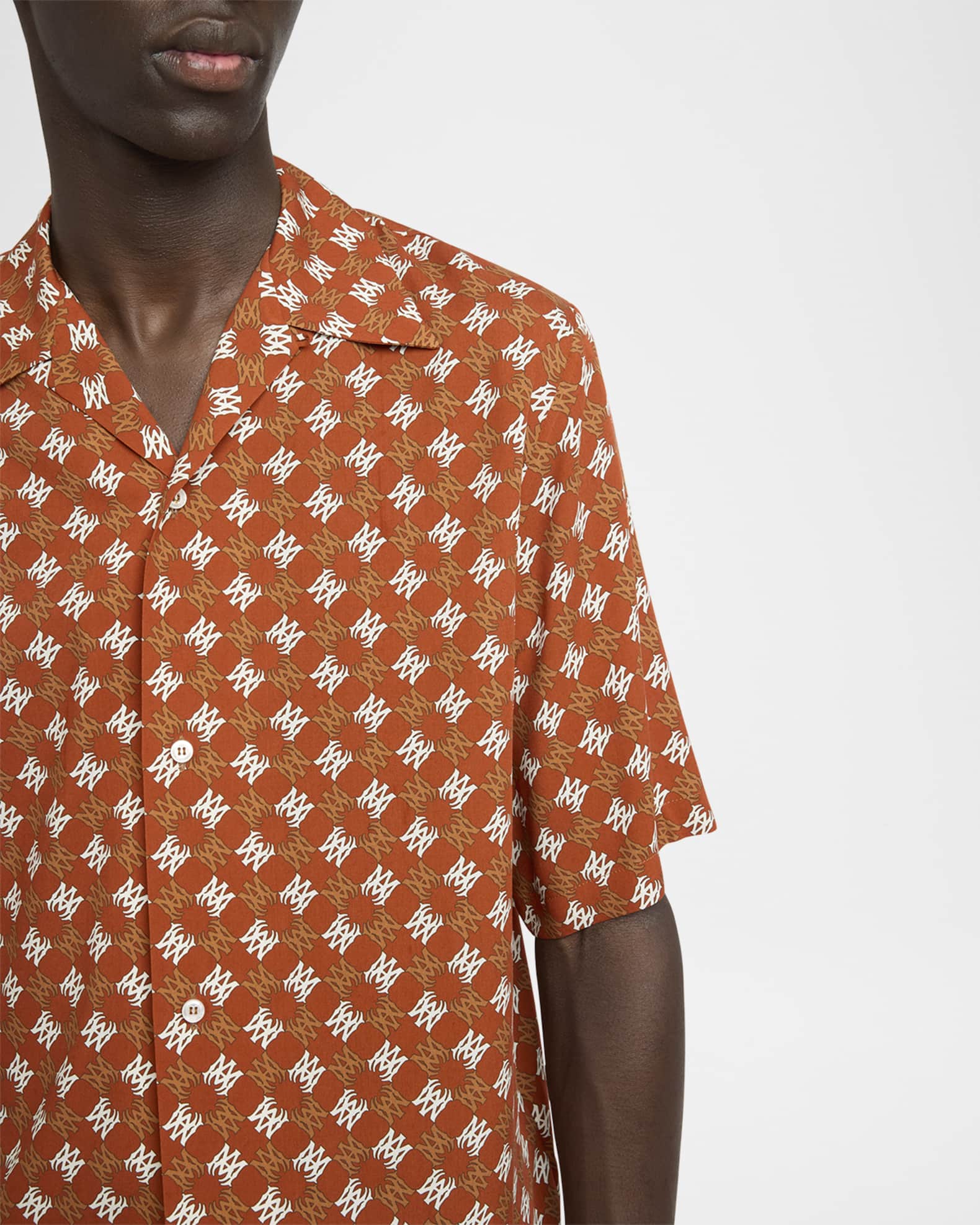 マイクラ 人気アイテム Amiri Marcus Neiman | Shirt Camp Quad MA Men's トップス