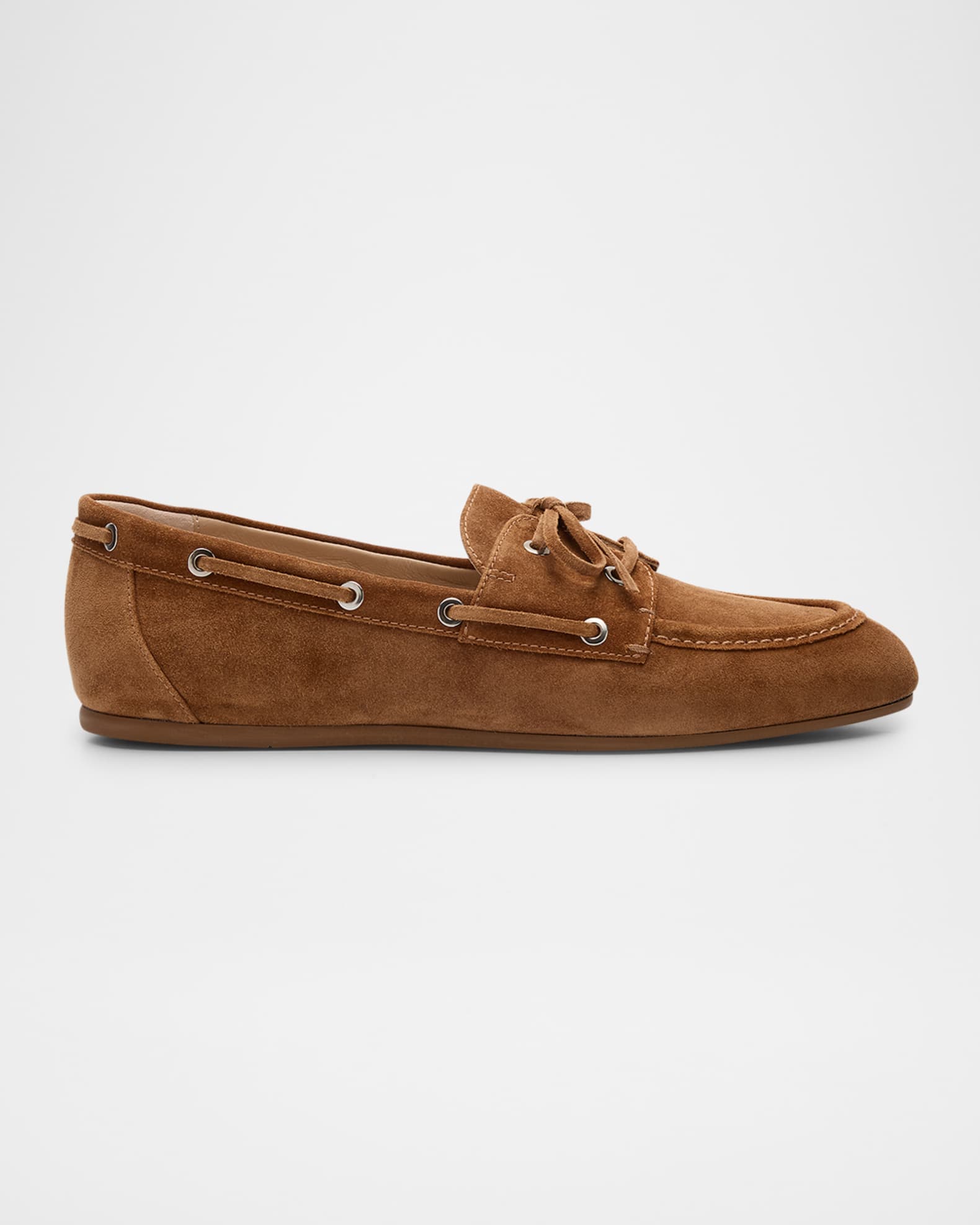 Tinsley Suede Boat Loafers 0