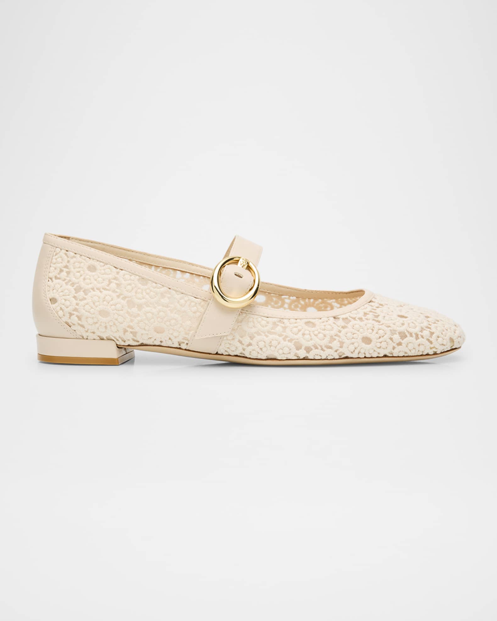 Arabella Cotton Mary Jane Ballerina Flats 0