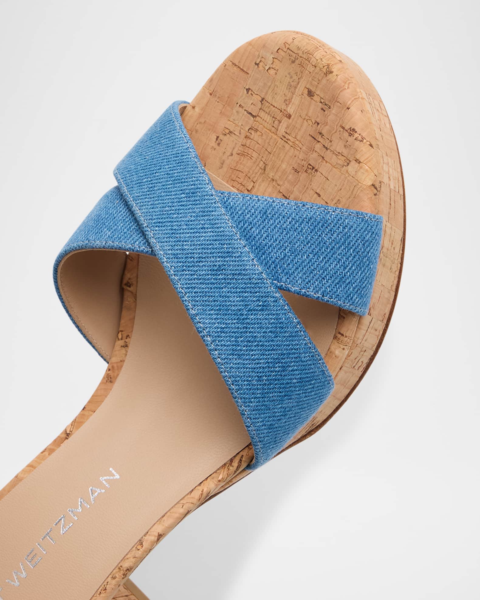 【PORTERNA】Evin Denim Sandals ANDX Sandal - Denim | FEMME LA