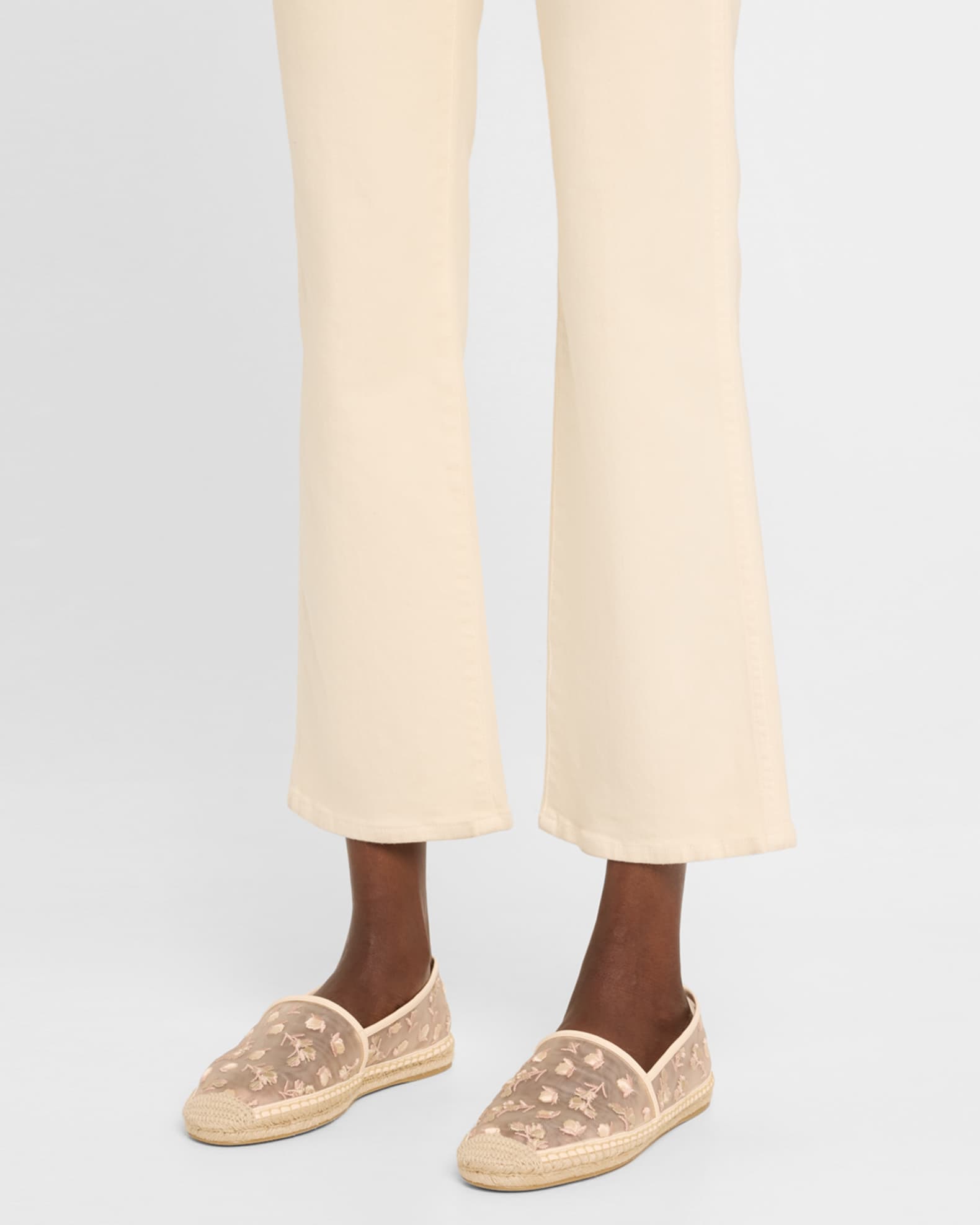 Bareitall Cotton Espadrille Loafers 1