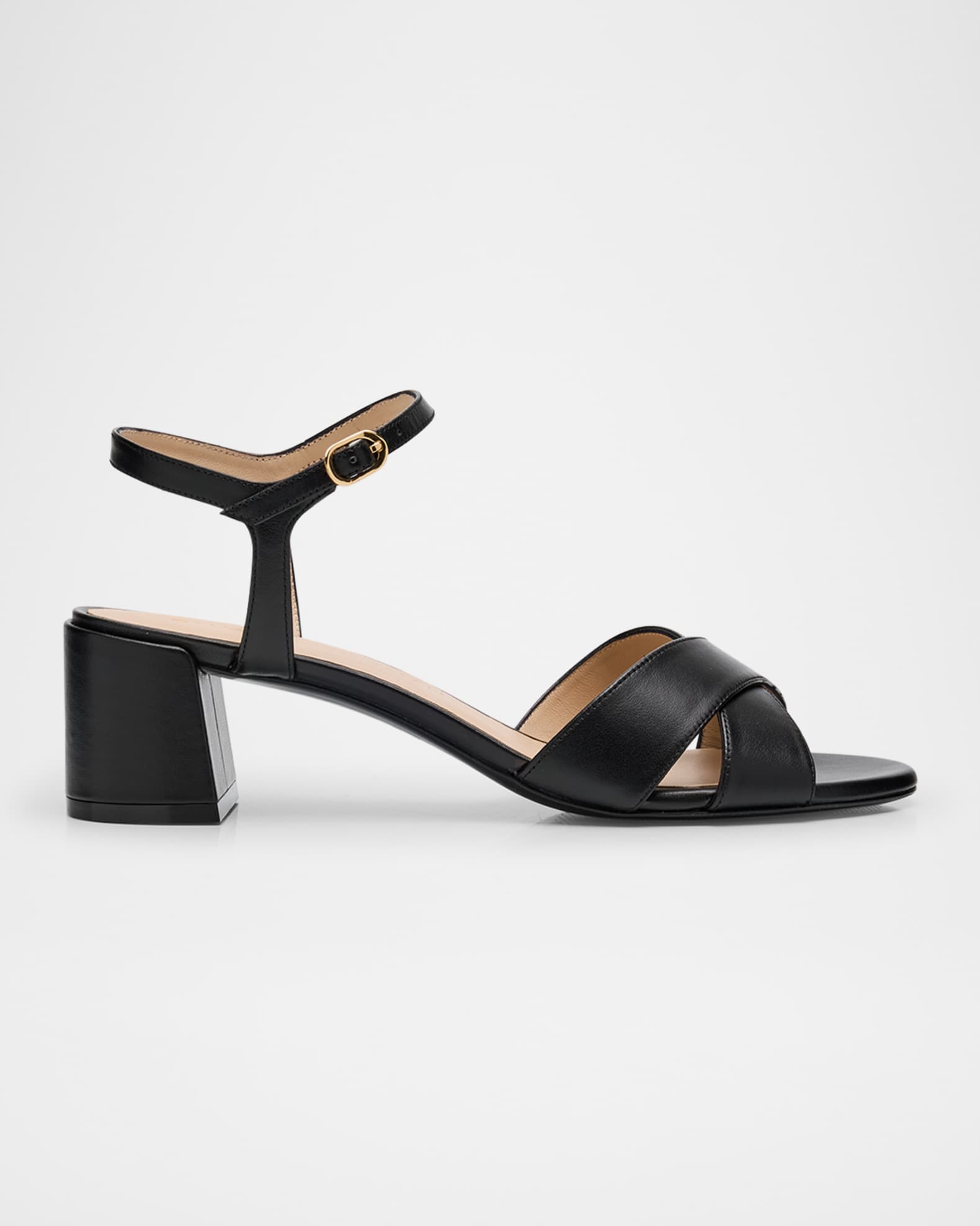 Dayna Leather Crisscross Sandals 0
