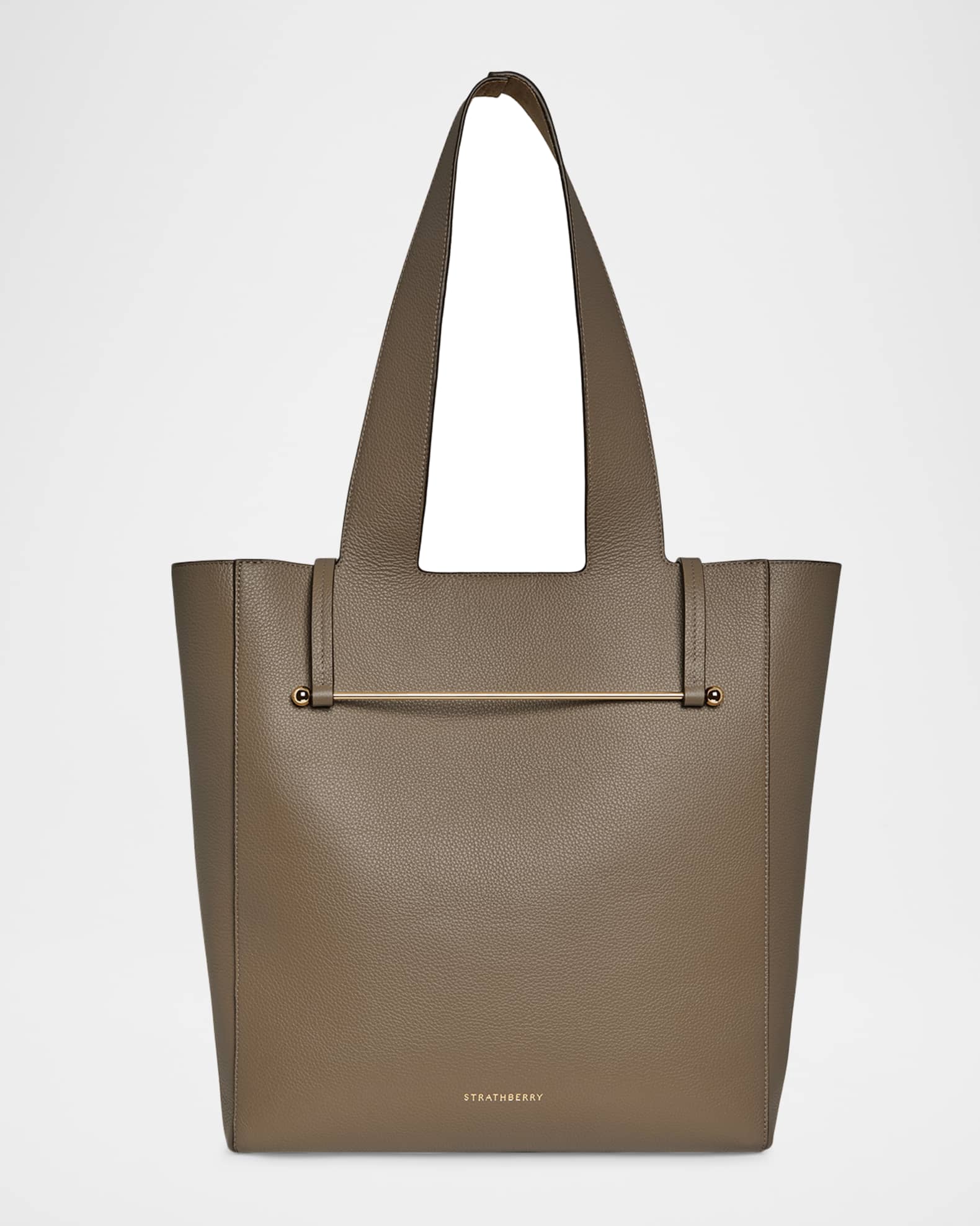 Melody Grained Leather Tote Bag Neiman Marcus