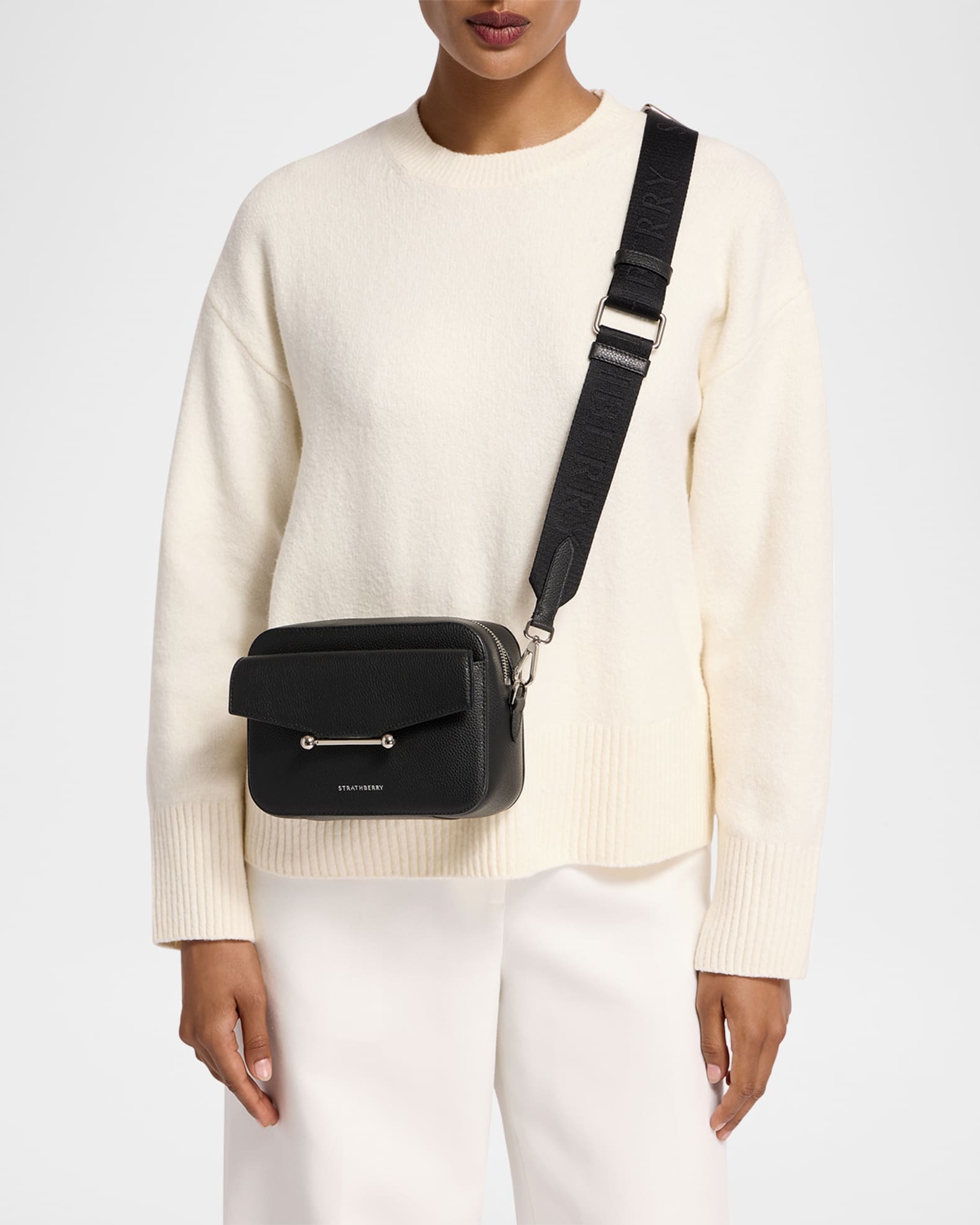 Mosaic Leather Crossbody Bag 1