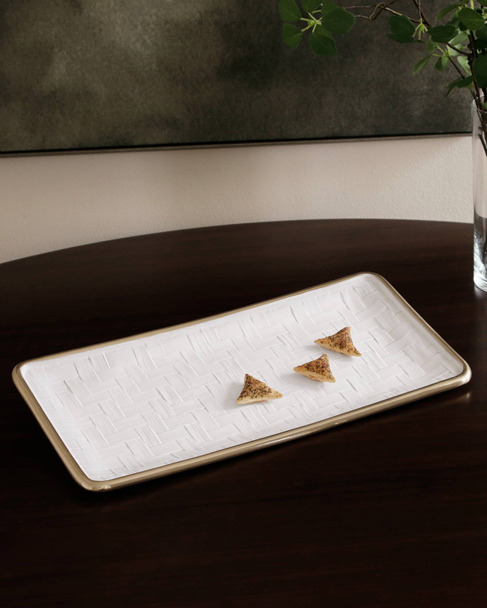 THANNI Bahamas Long Rectangle Tray 0