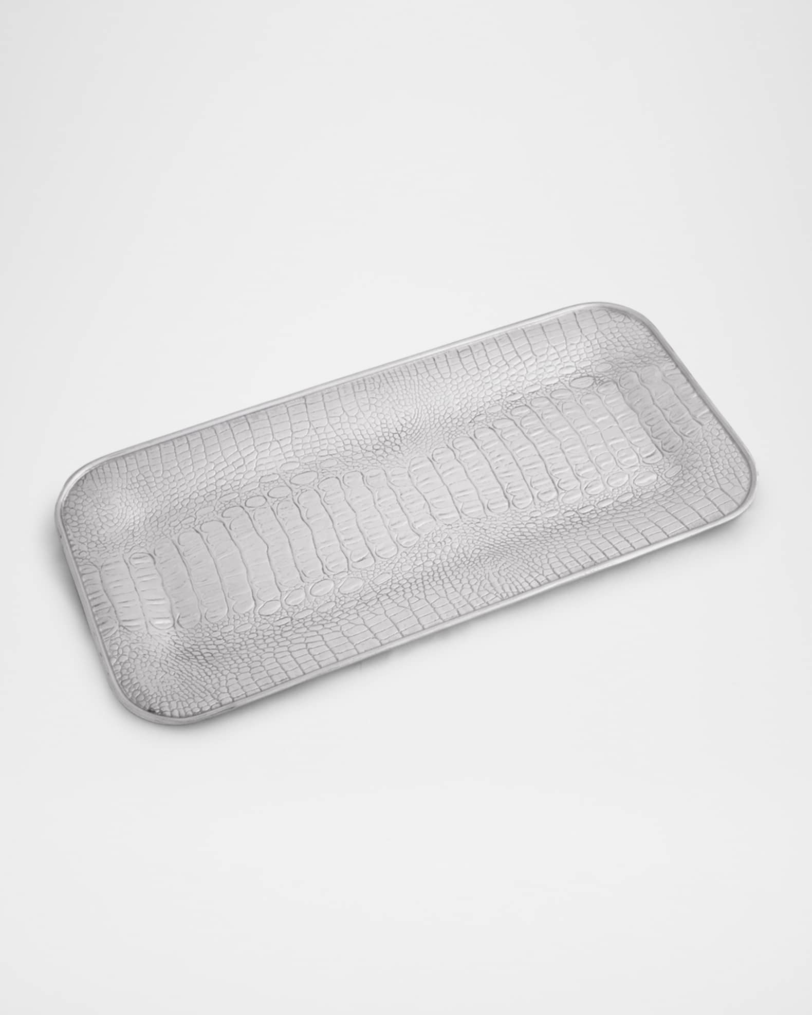 Pieles Croc Long Rectangular Tray 1