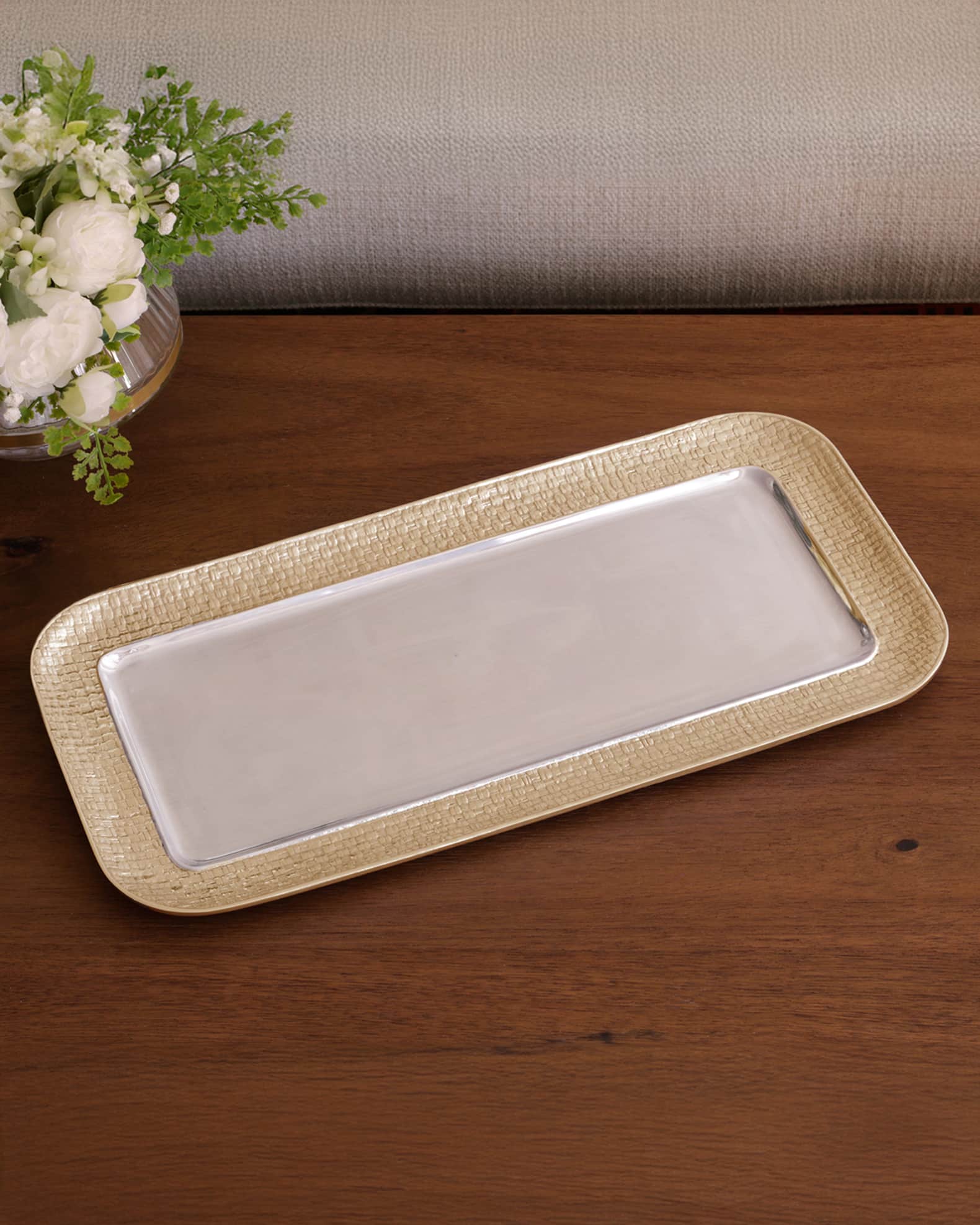 Sierra Modern Nassau Long Rectangular Tray 0