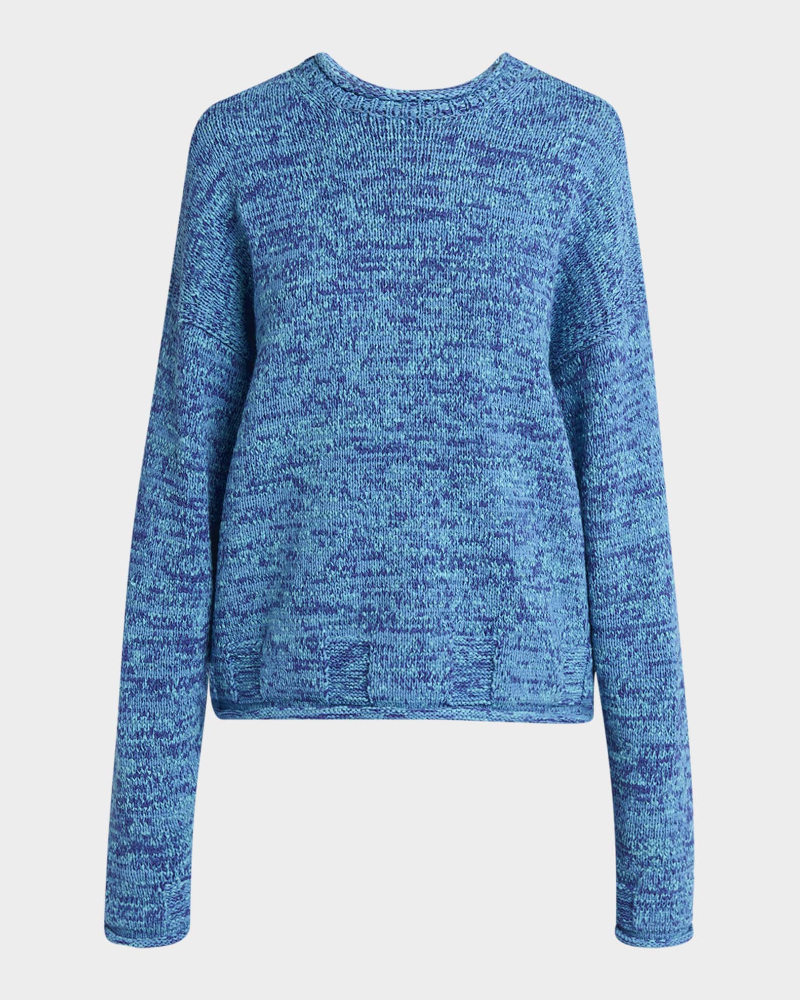 Space Dye Crewneck Sweater 0