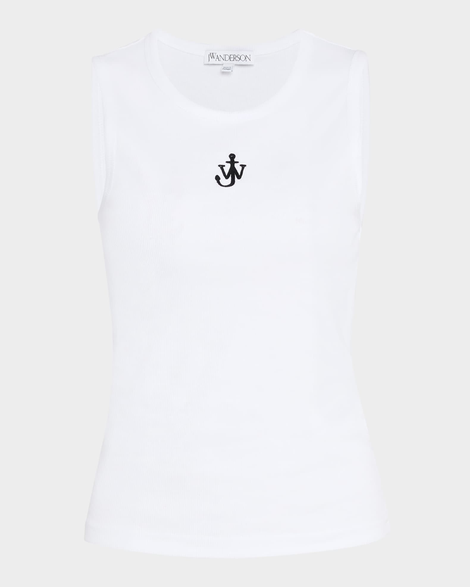 Anchor Embroidered Tank Top 0