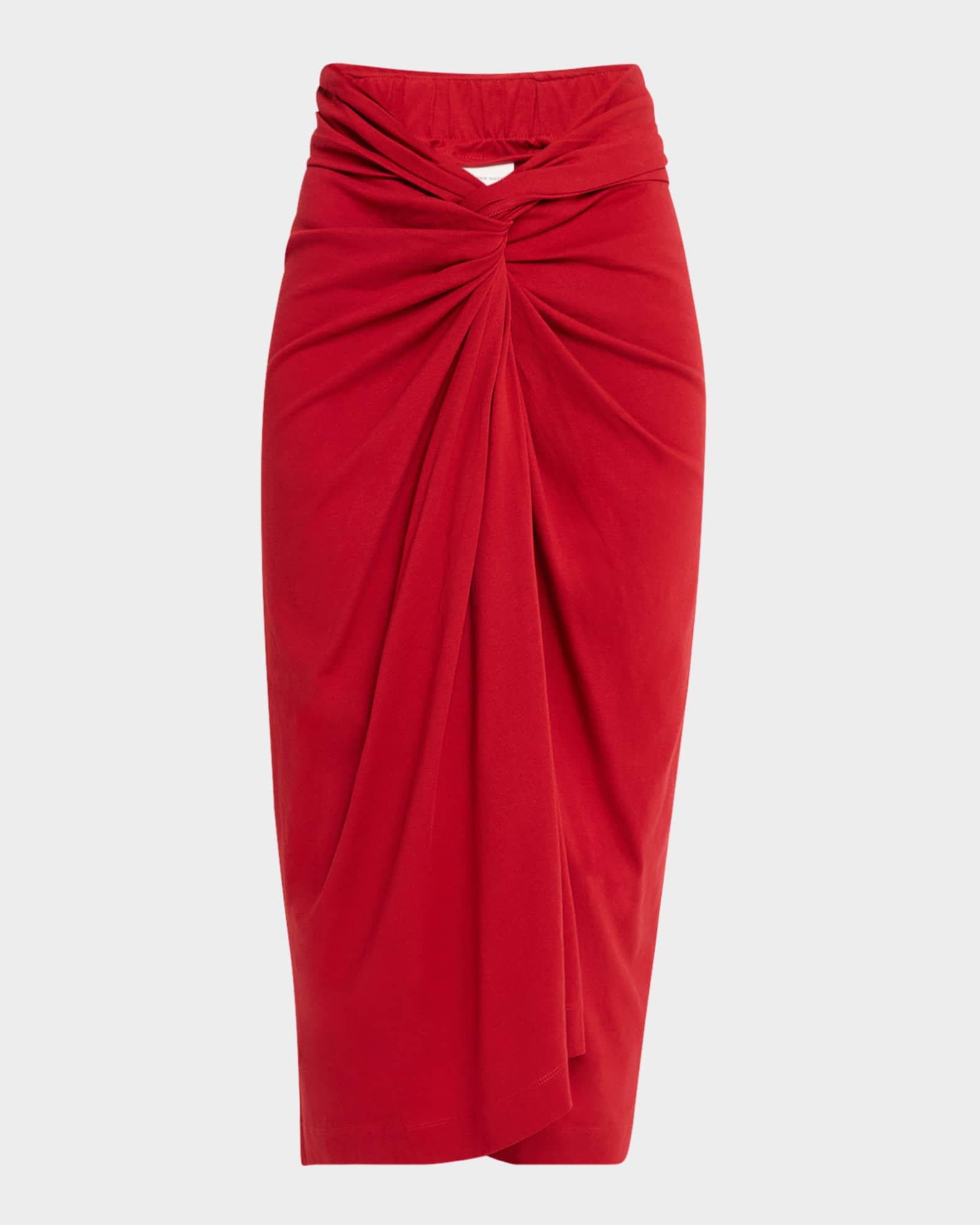 Herchive Twisted Midi Skirt 0