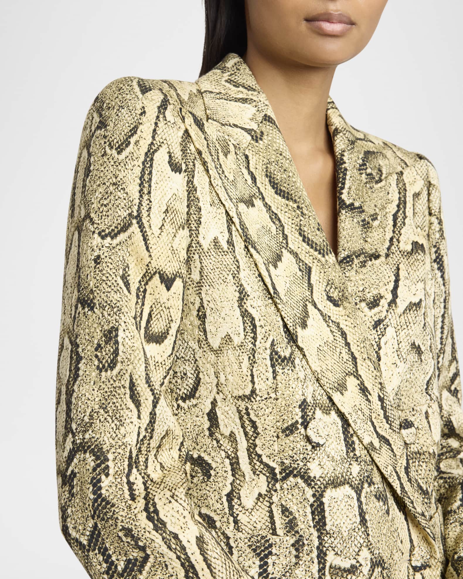 DRIES VAN NOTEN ヒョウ柄 サスペンダー 今日の逸品】DRIES VAN NOTENのライダースジャケット