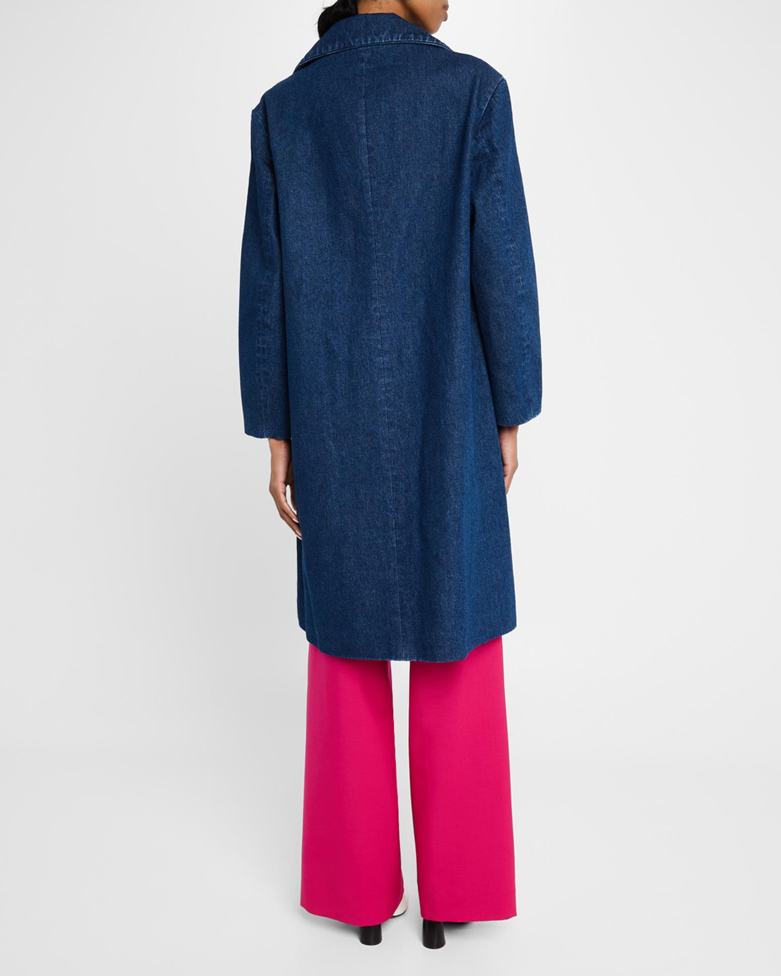 Dries Van Noten Ricca Long Denim Coat | Neiman Marcus