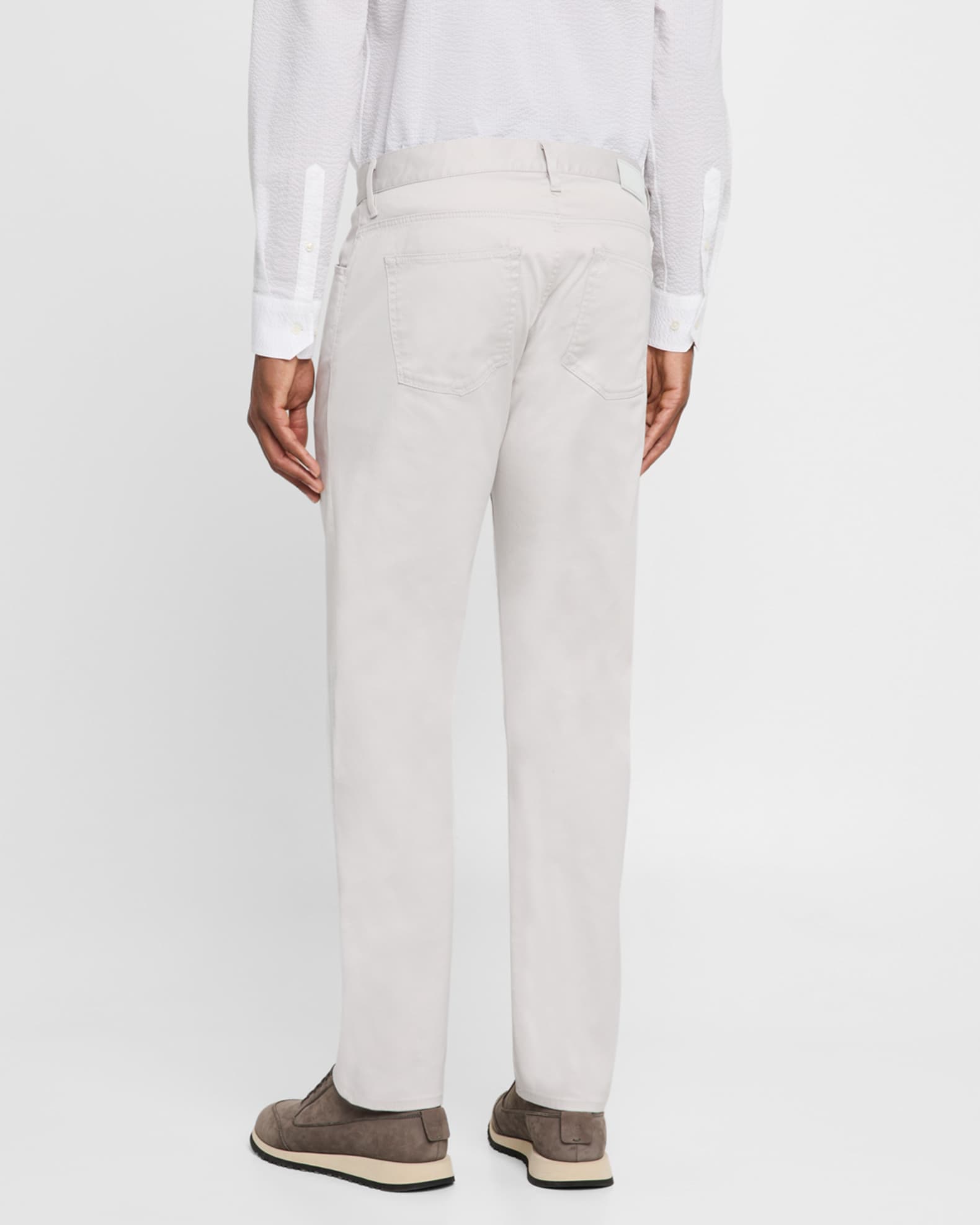【新作からSALEアイテム等お得な商品満載】 Giorgio Armani Men's 5-Pocket Stretch Cotton Pants | Neiman パンツ