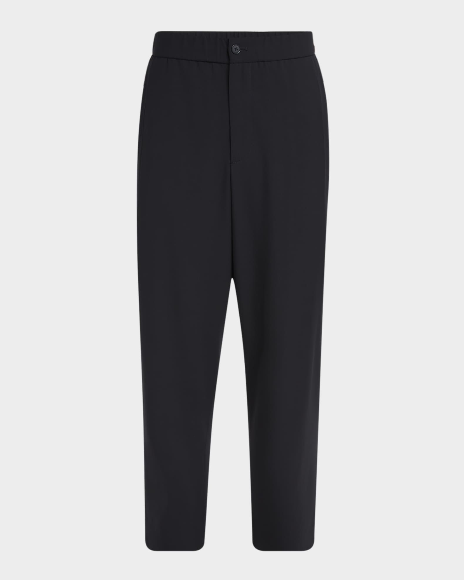 Men's Wool Crepe Trousers 0