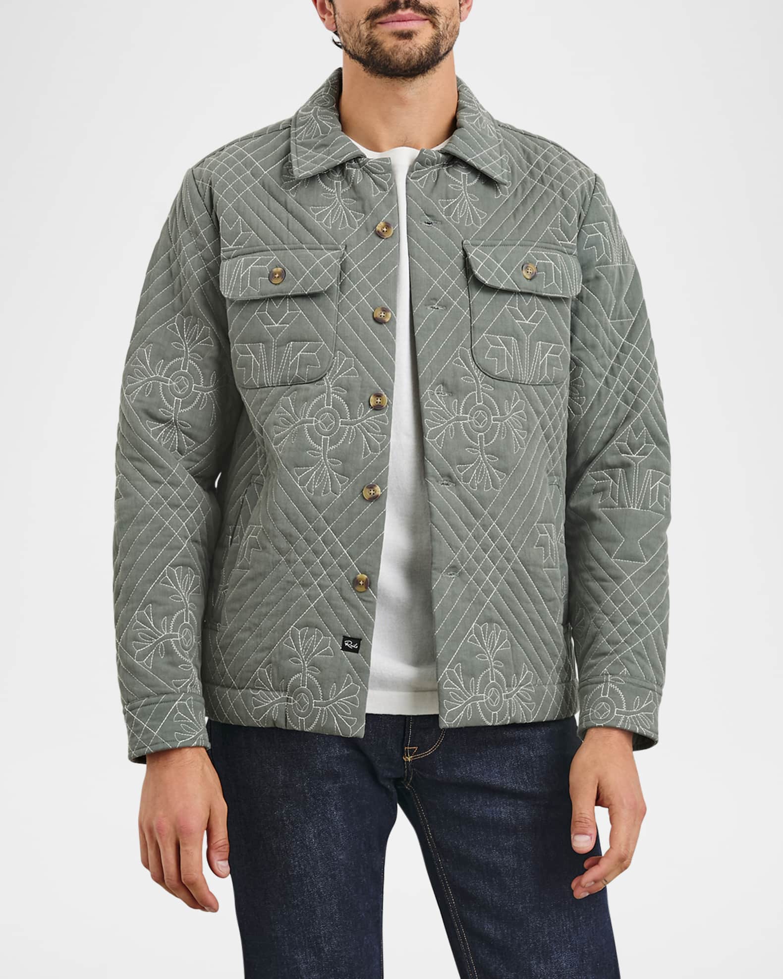 Men's Claude Quilted Overshirt 1