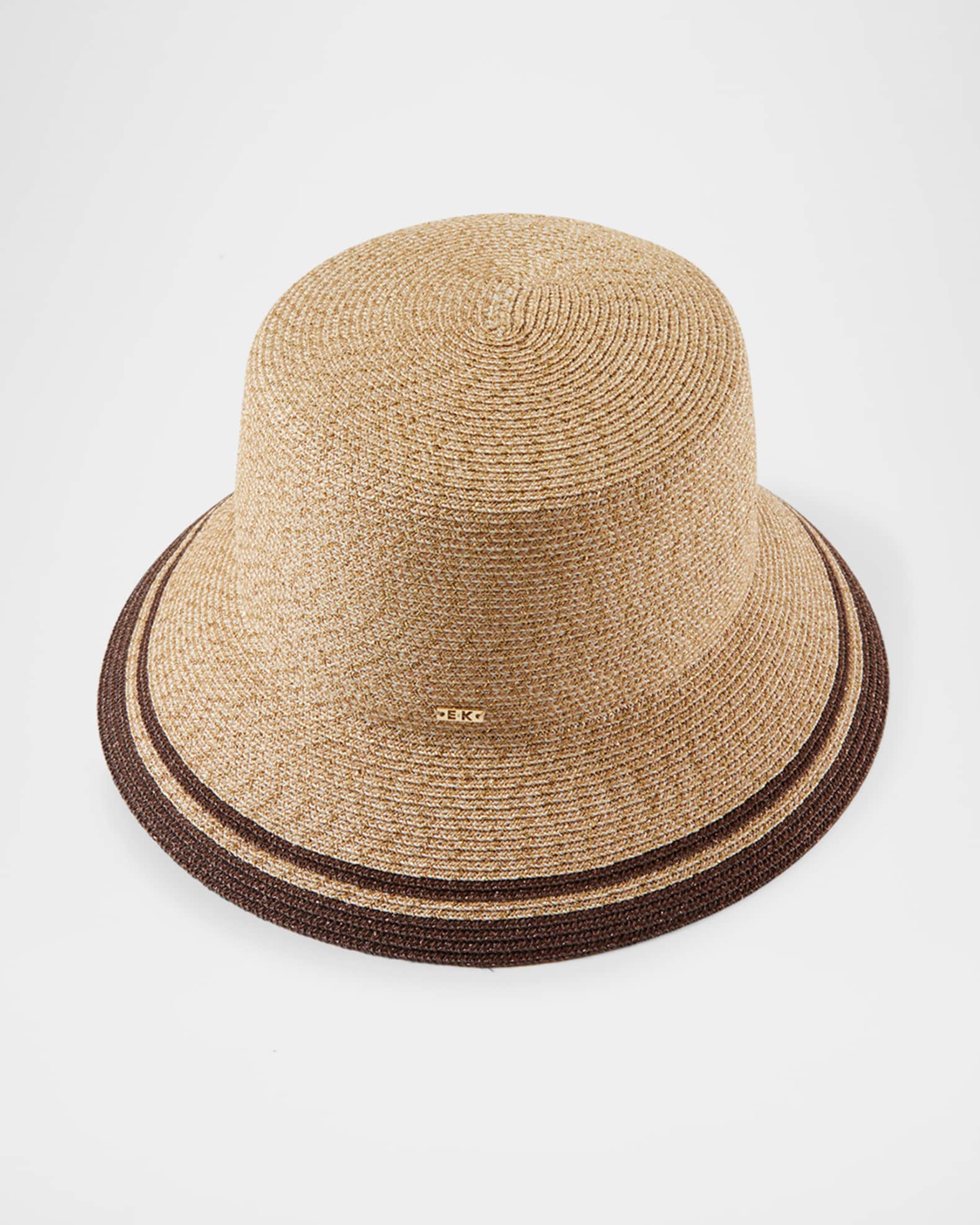 Jonah Striped-Trim Bucket Hat 1