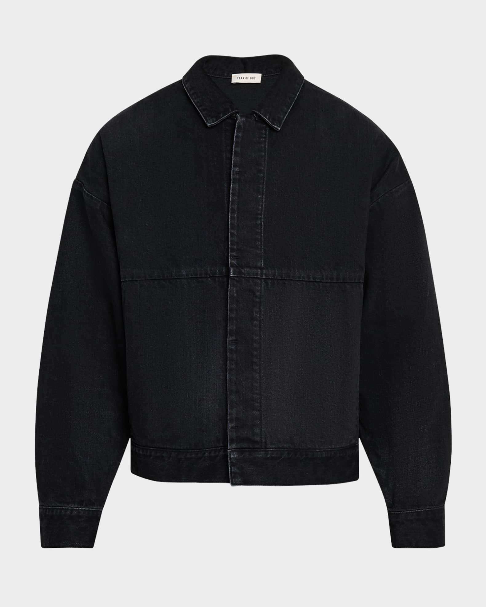 Fear of God Men's Denim Trucker Jacket | Neiman Marcus