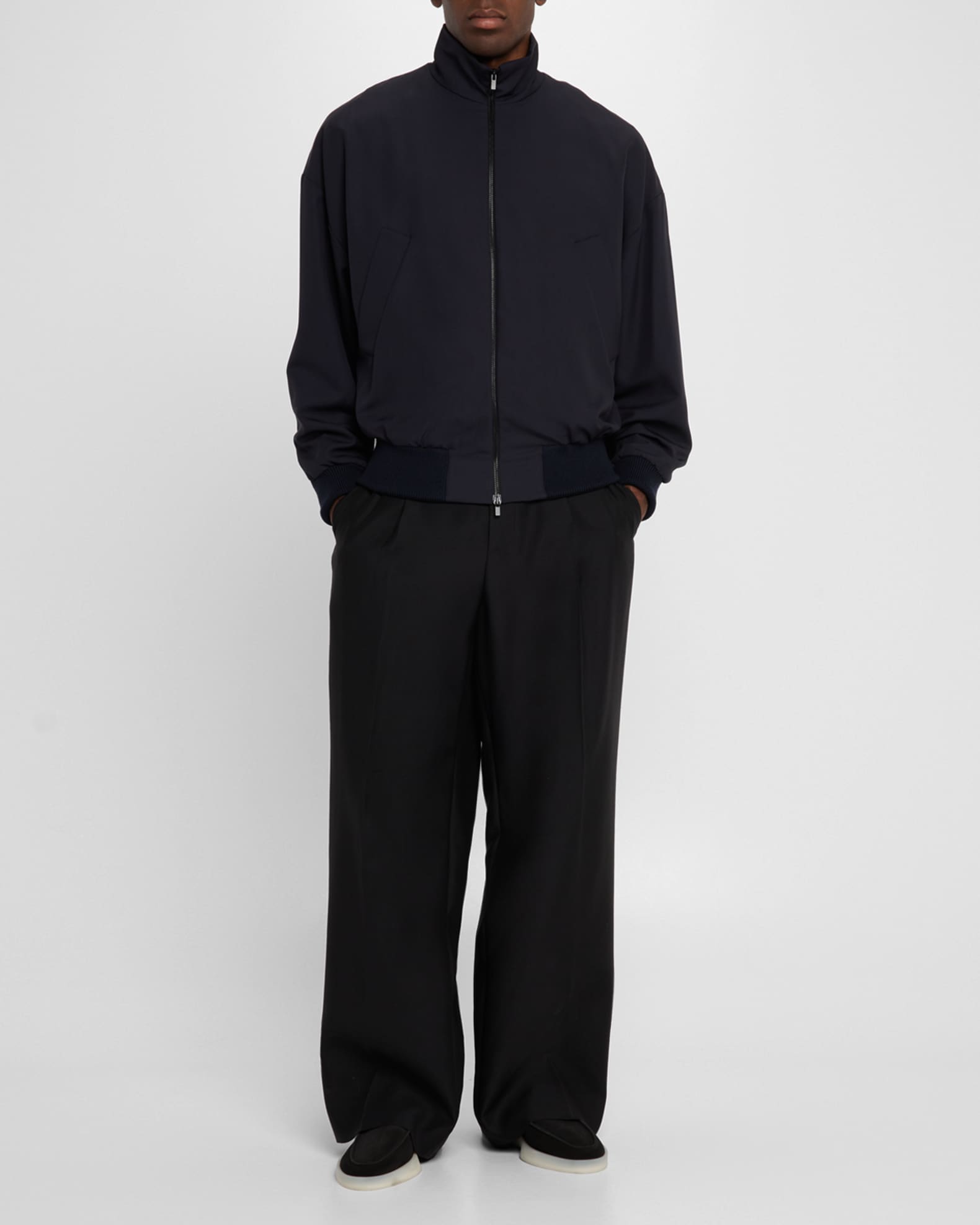 Fear of God Men's High-Neck Track Jacket | Neiman Marcus