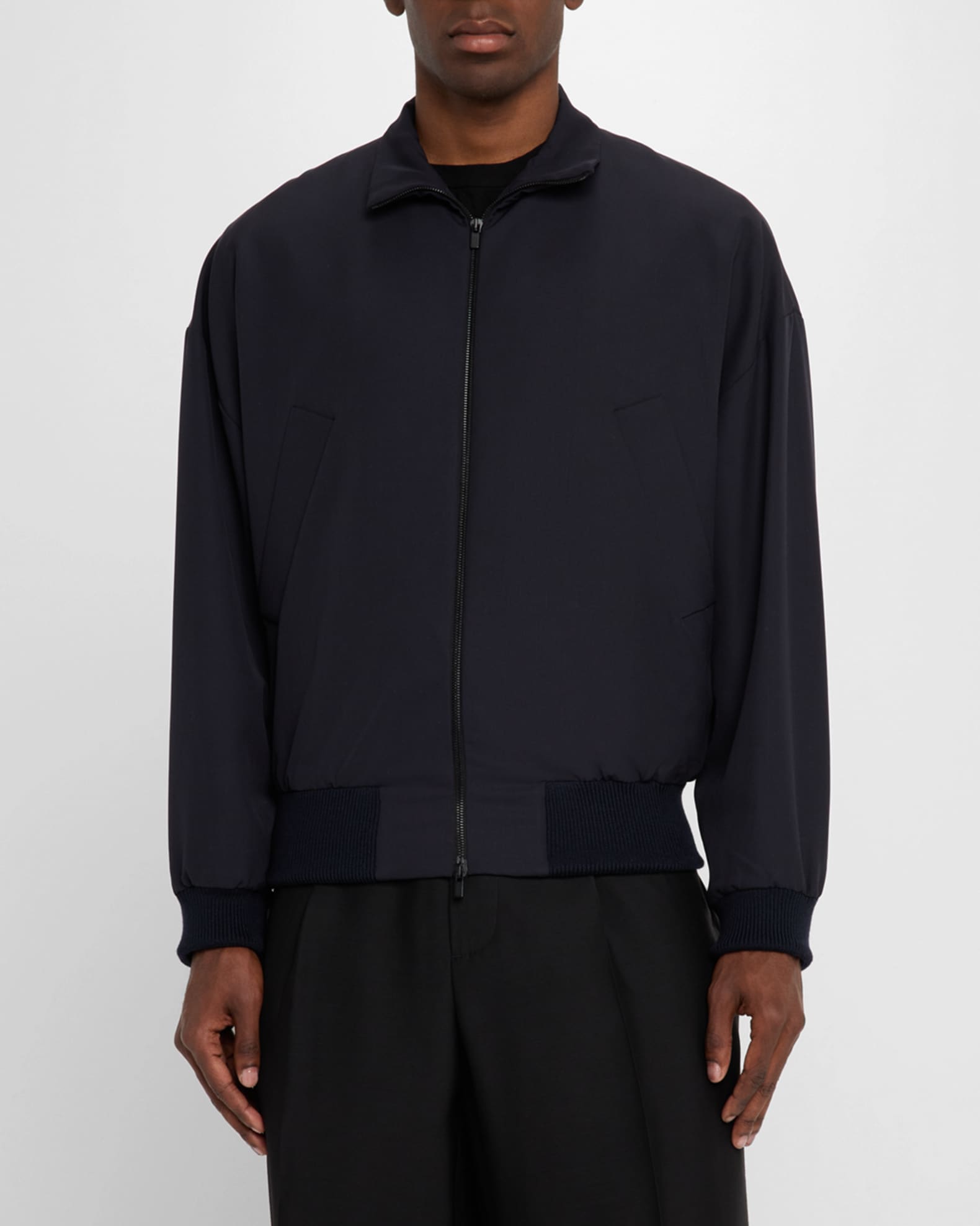 Fear of God Men's High-Neck Track Jacket | Neiman Marcus