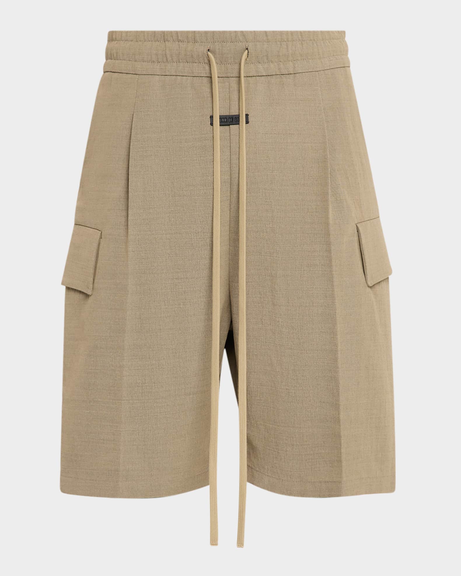 Men's Long Cargo Shorts 0