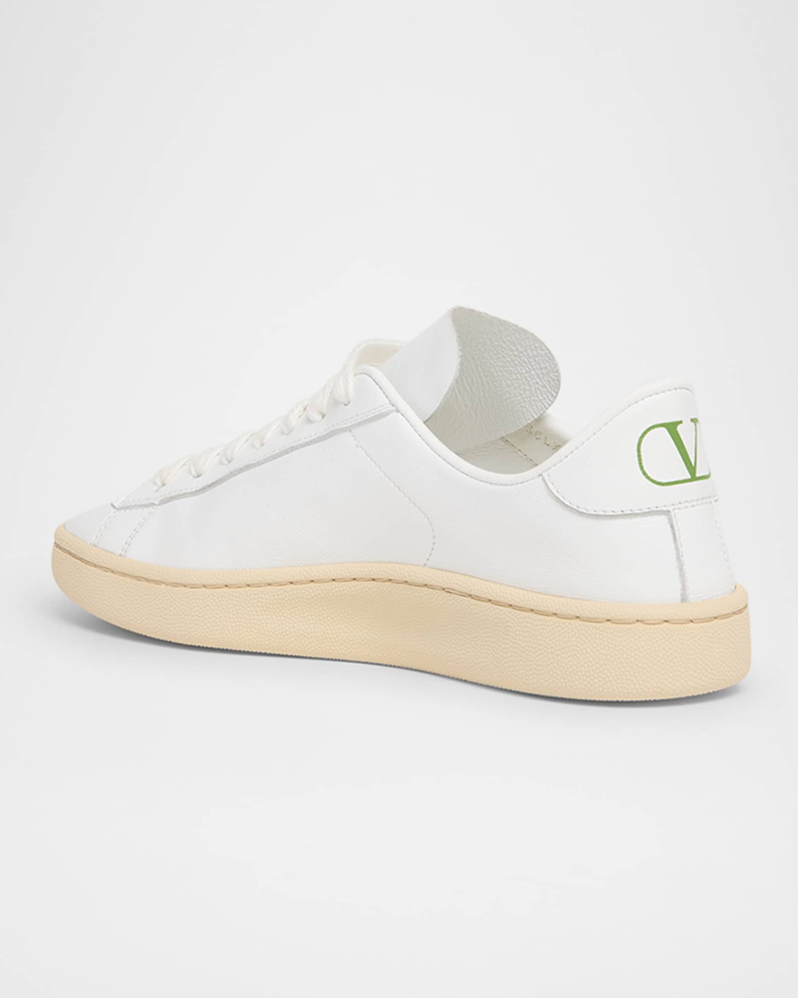 Valentino Garavani Royco Leather VLogo Low-Top Sneakers