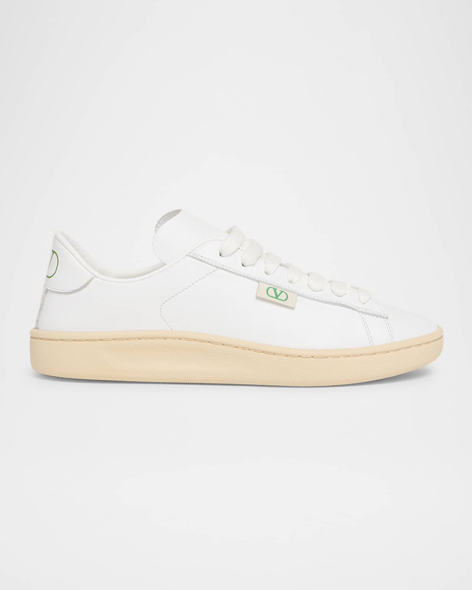 ＊VALENTINO＊ROYCOレザースニーカー VALENTINO GARAVANI Royco leather sneakers | NET-A-PORTER