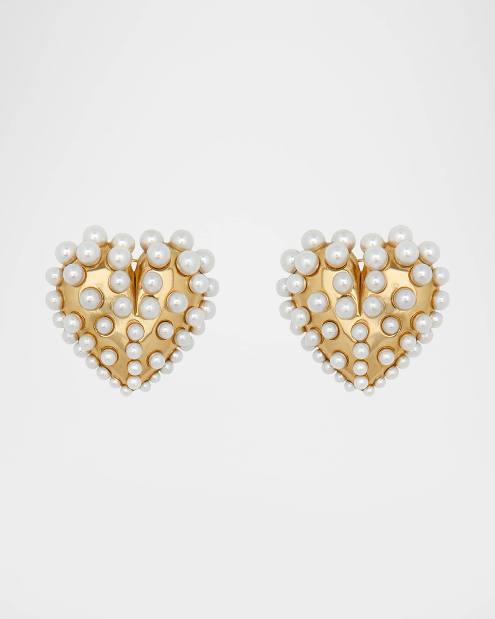Pearly-Set Stud Earrings 0