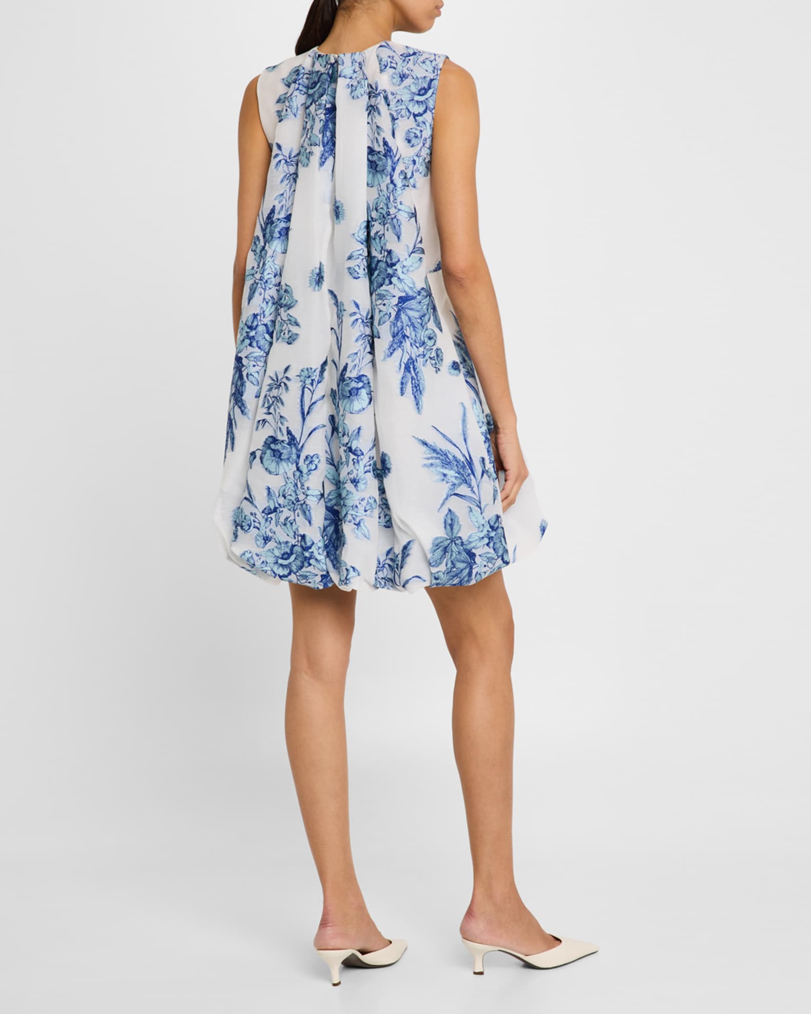 パーティードレス Printed Fil Coupe Cape Dress GUCCI Printed Fil Coupe Cape Dress | runwaycatalog | REVERSIBLE
