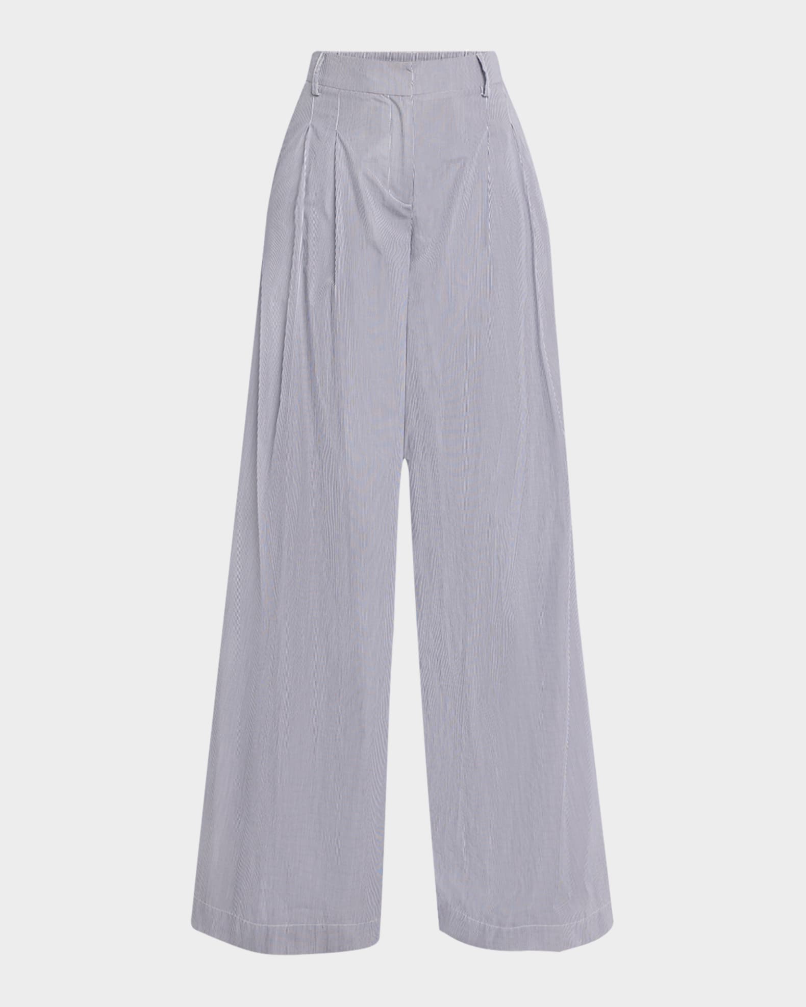 New Didi Striped Wide-Leg Pants 0