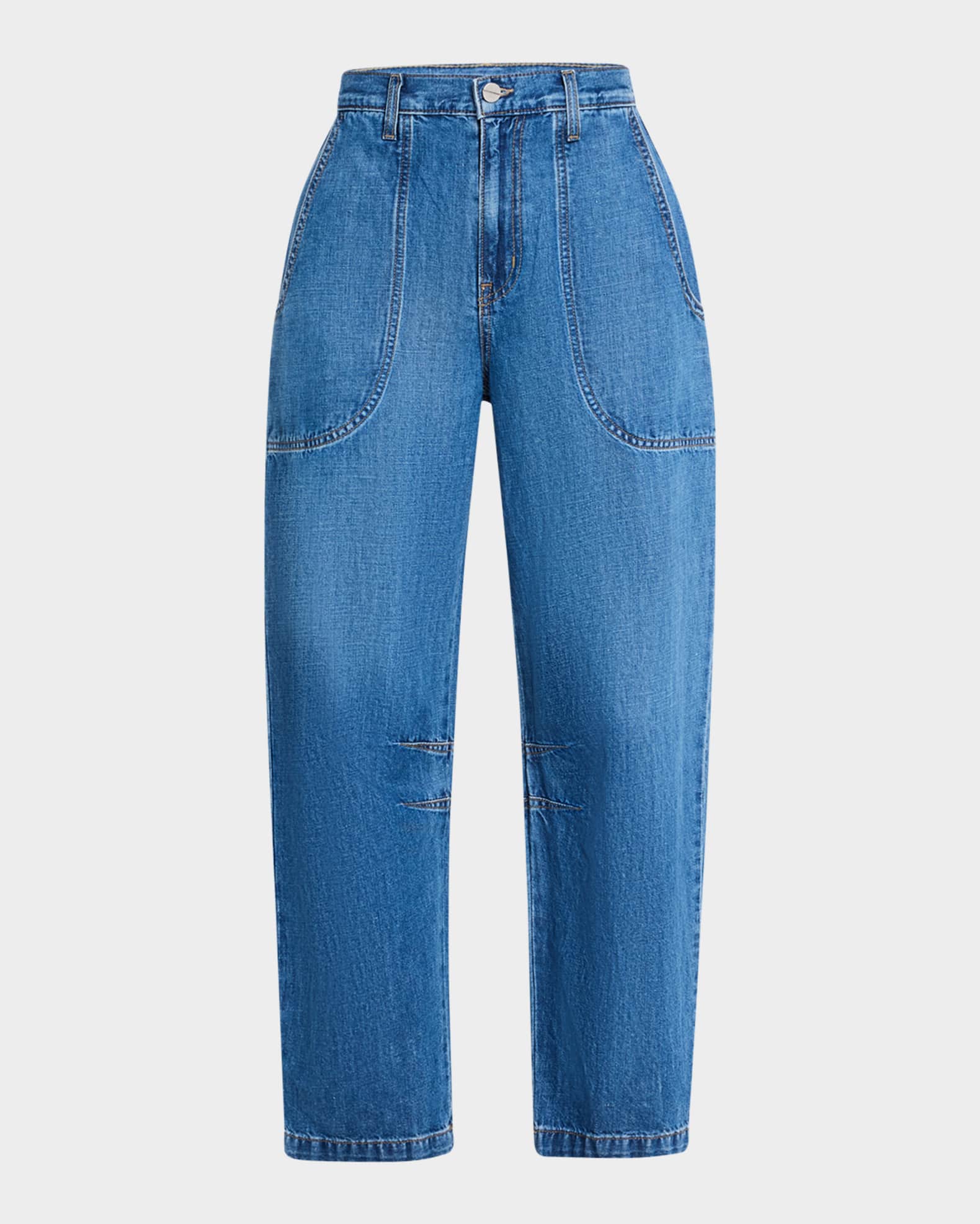 Jetties Barrel-Leg Jeans 0