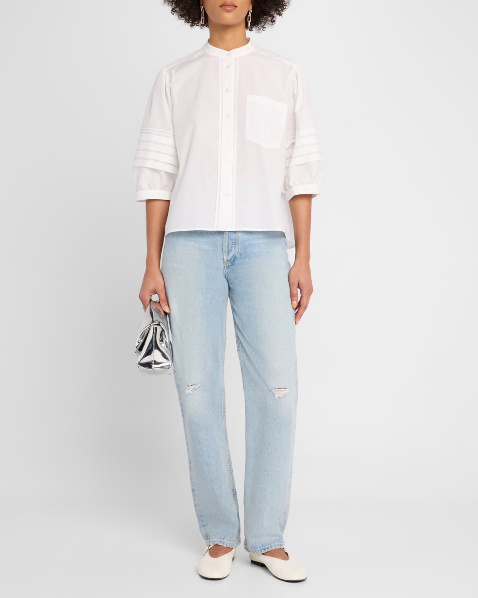 Wilhelmina Puffy Sleeve Shirt 1