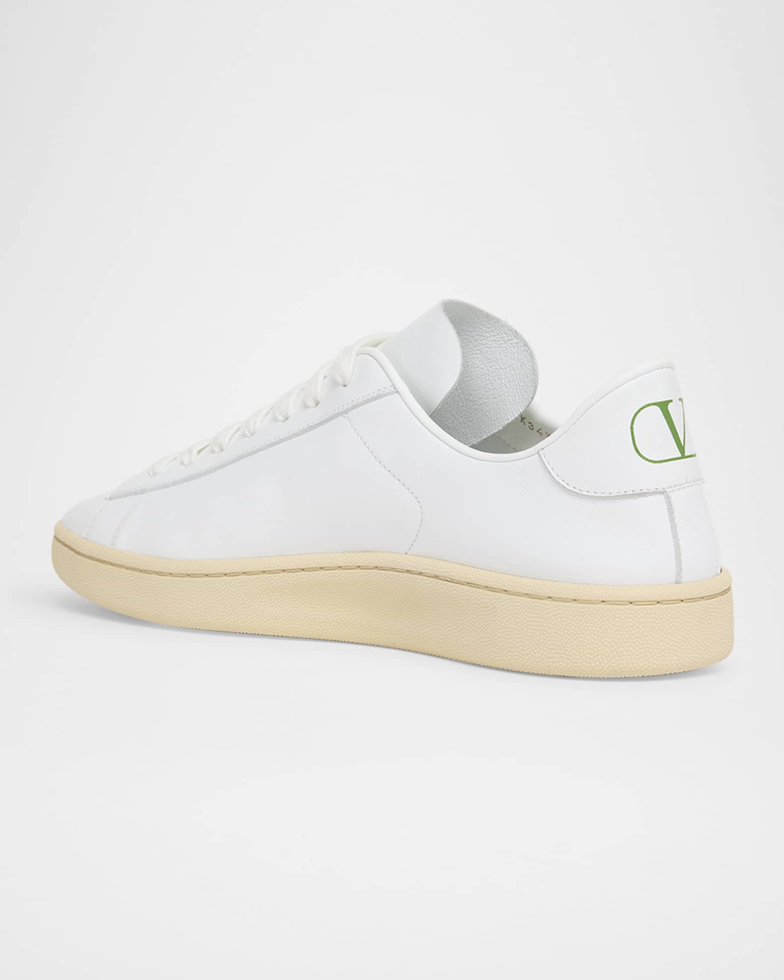 スニーカー Valentino Garavani White Leather Royco Sneakers VALENTINO GARAVANI Royco White Leather Sneakers New