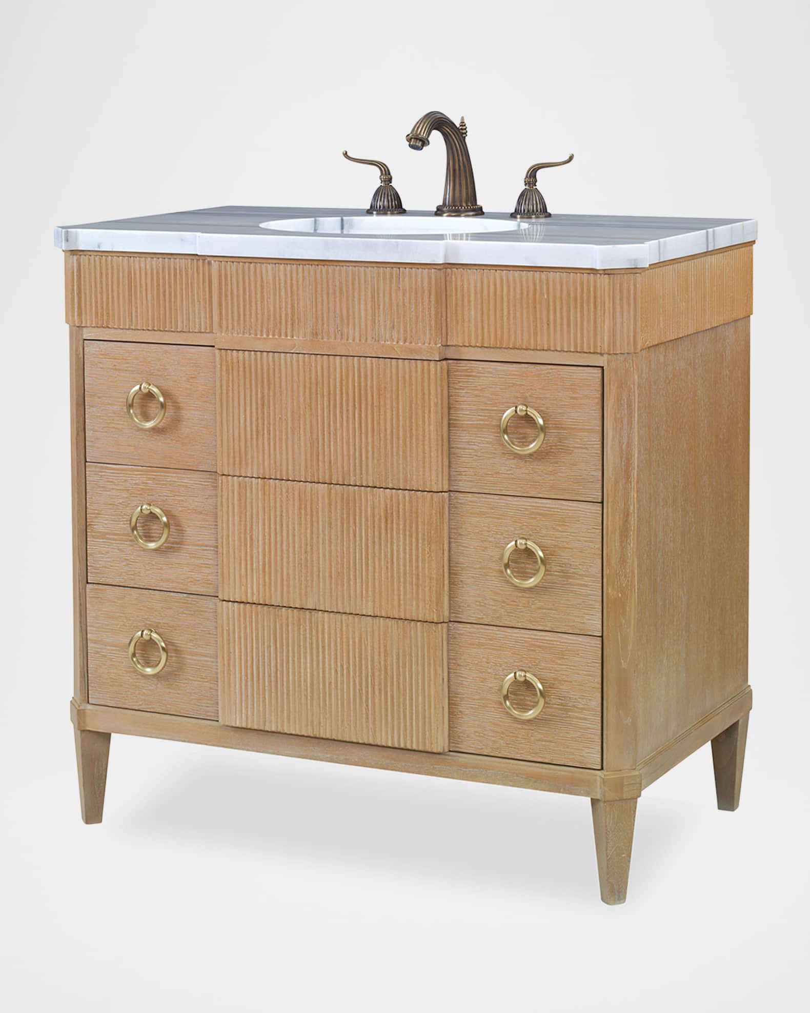 Tambour Bath Vanity  1