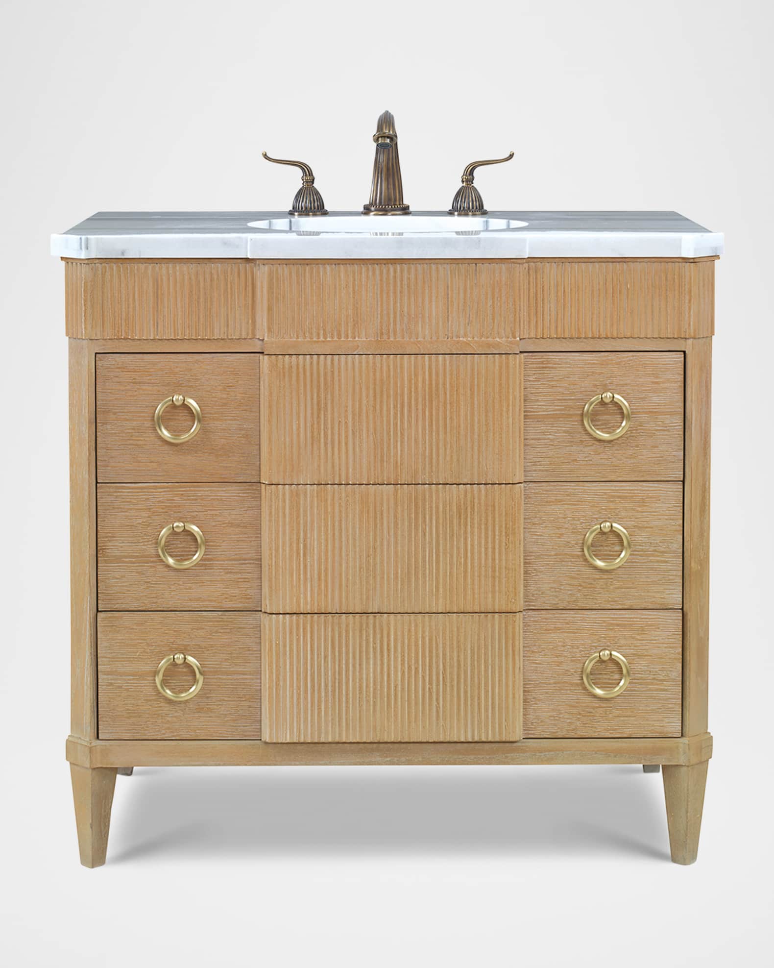 Tambour Bath Vanity  0