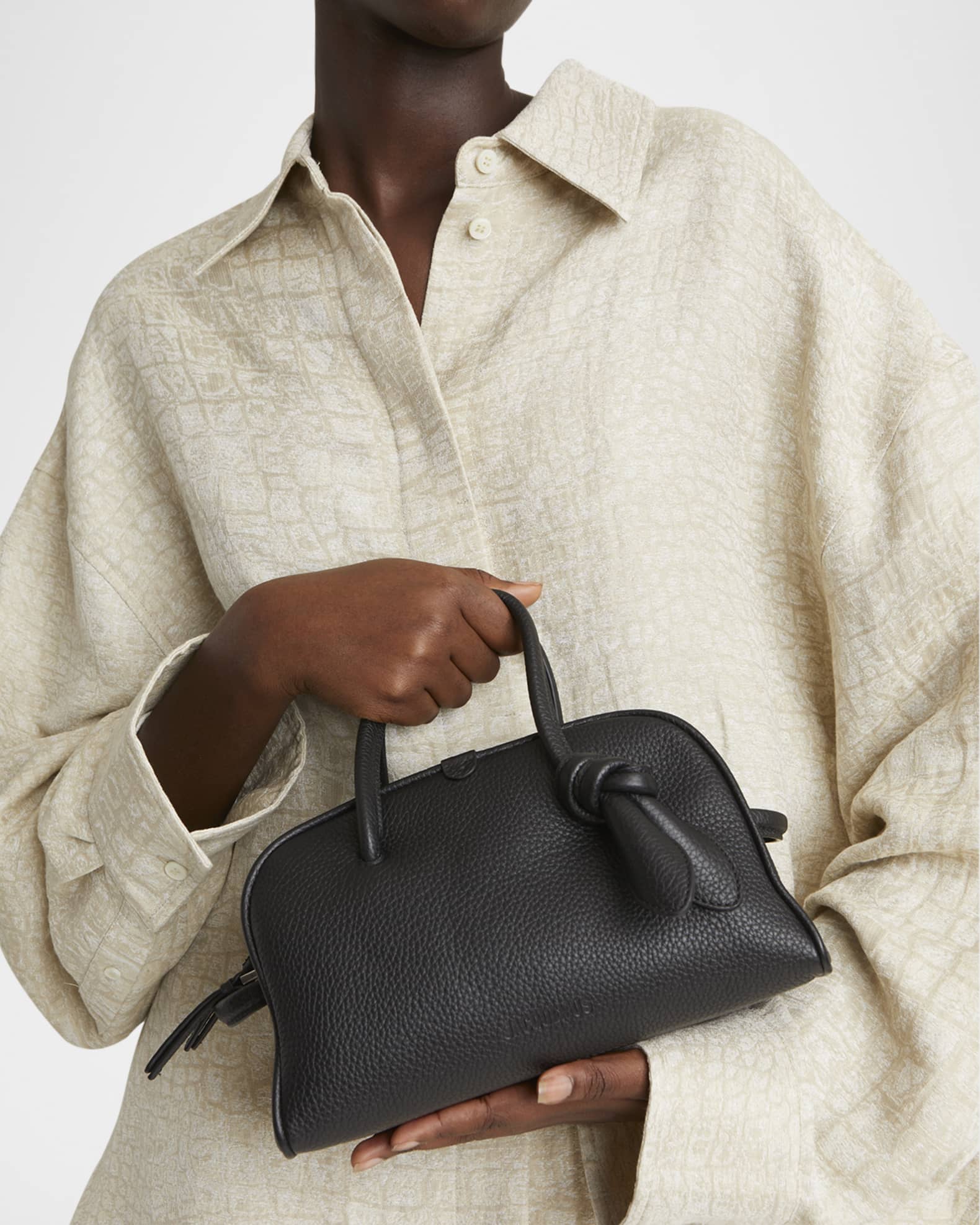 Le Petit Turismo Leather Top-Handle Bag 1