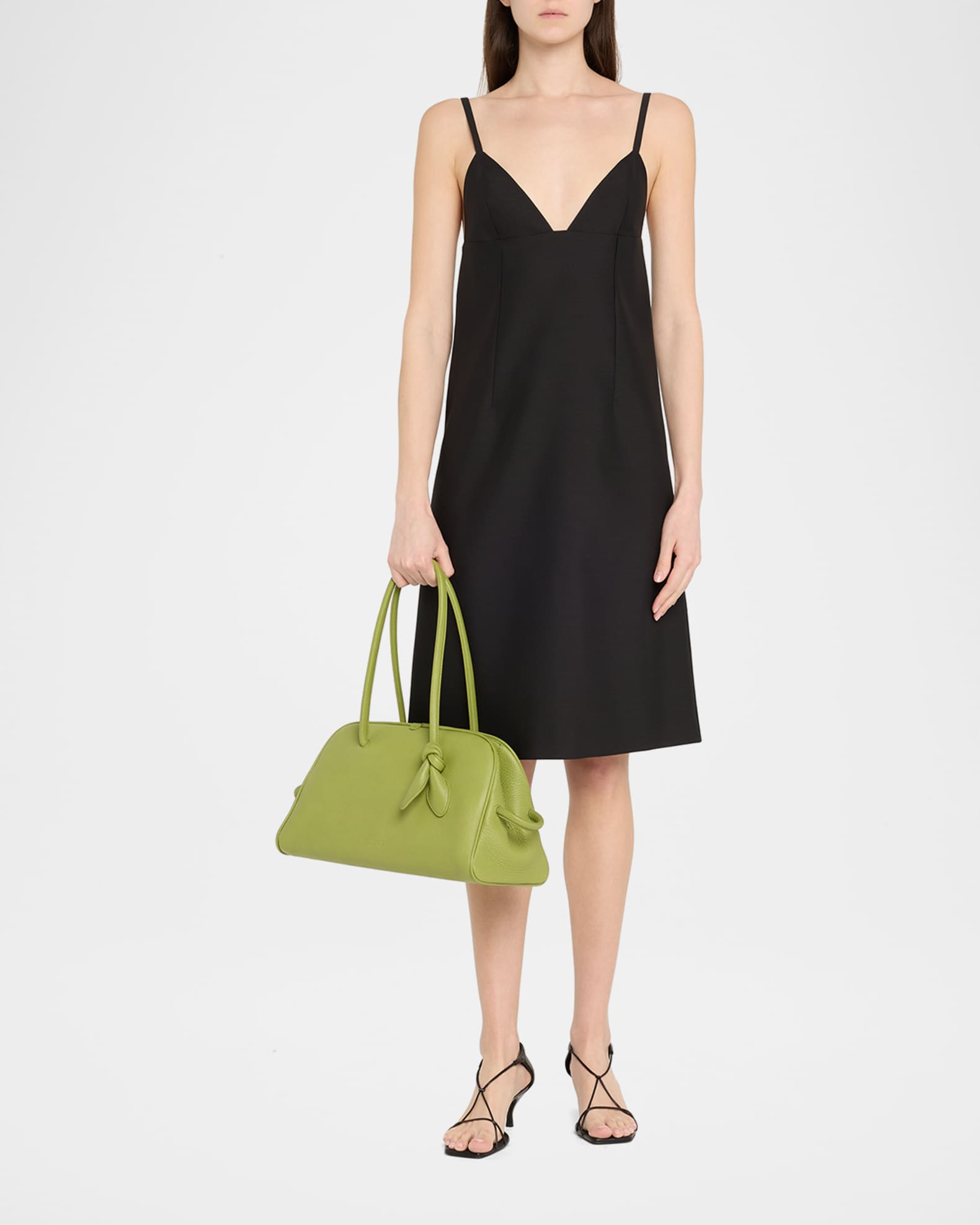 Jacquemus Le Turismo Leather Shoulder Bag | Neiman Marcus Jacquemus Le Turismo Leather Shoulder Bag | Neiman Marcus