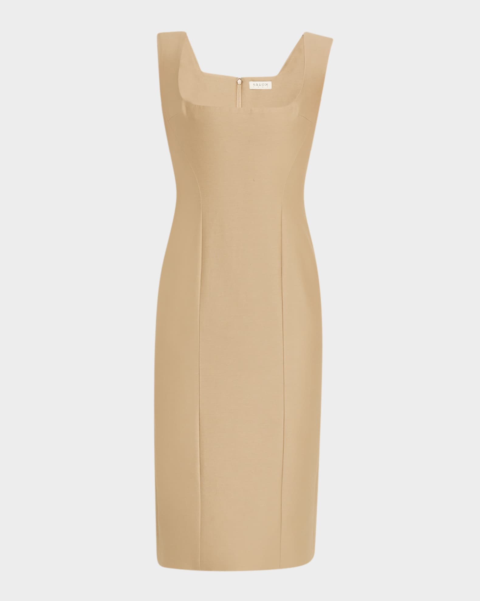 Ballestra Cotton-Silk Sleeveless Dress 0
