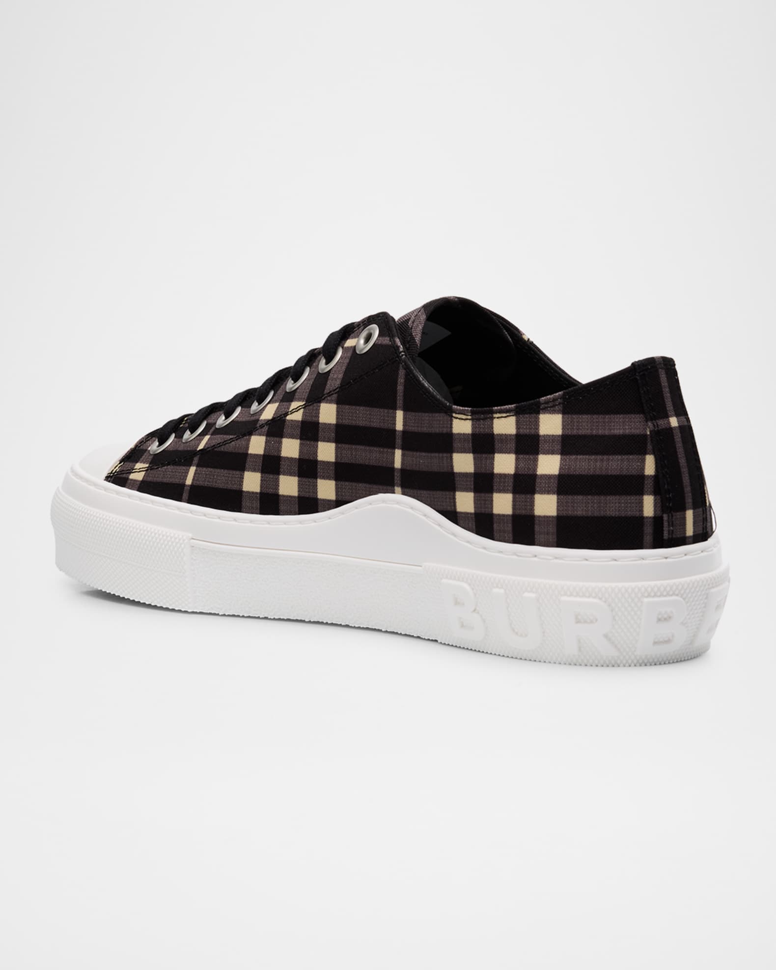 スニーカー BURBERRY SNEAKERS Burberry Jack Check Low-Top Sneakers | Neiman Marcus