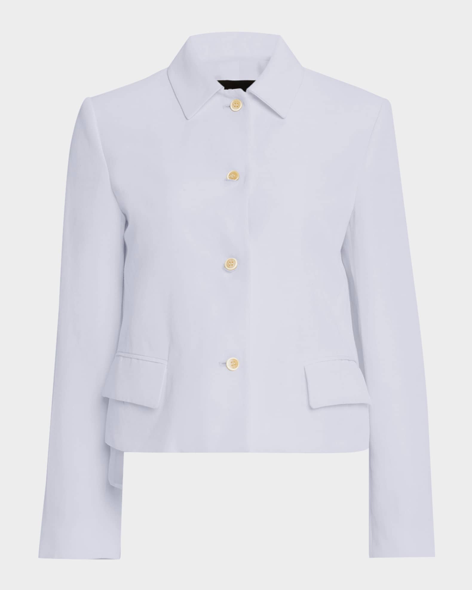 Organza-Hem Chasseur Jacket 0
