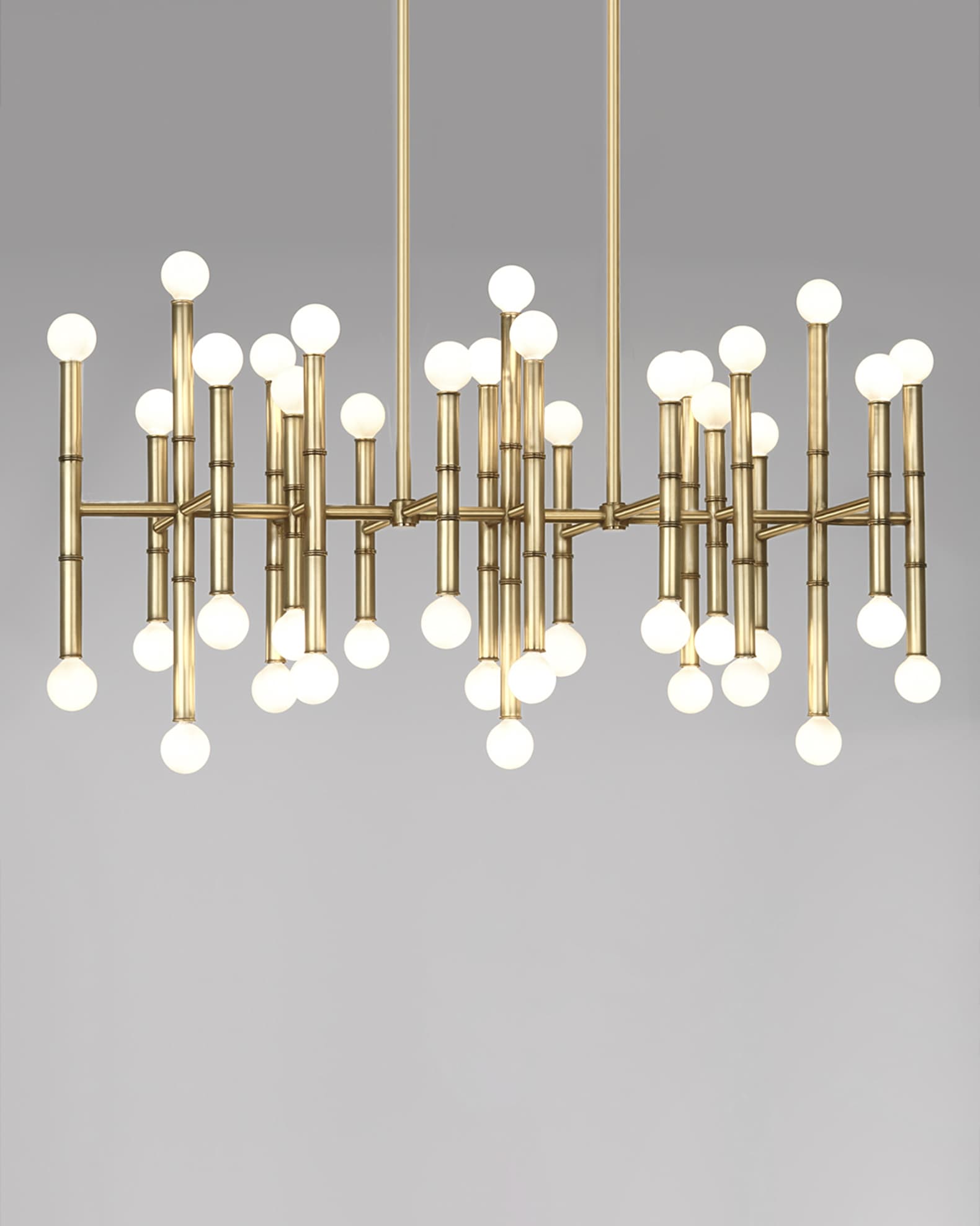 Jonathan Adler Meurice 42 Light Rectangle Chandelier Neiman Marcus