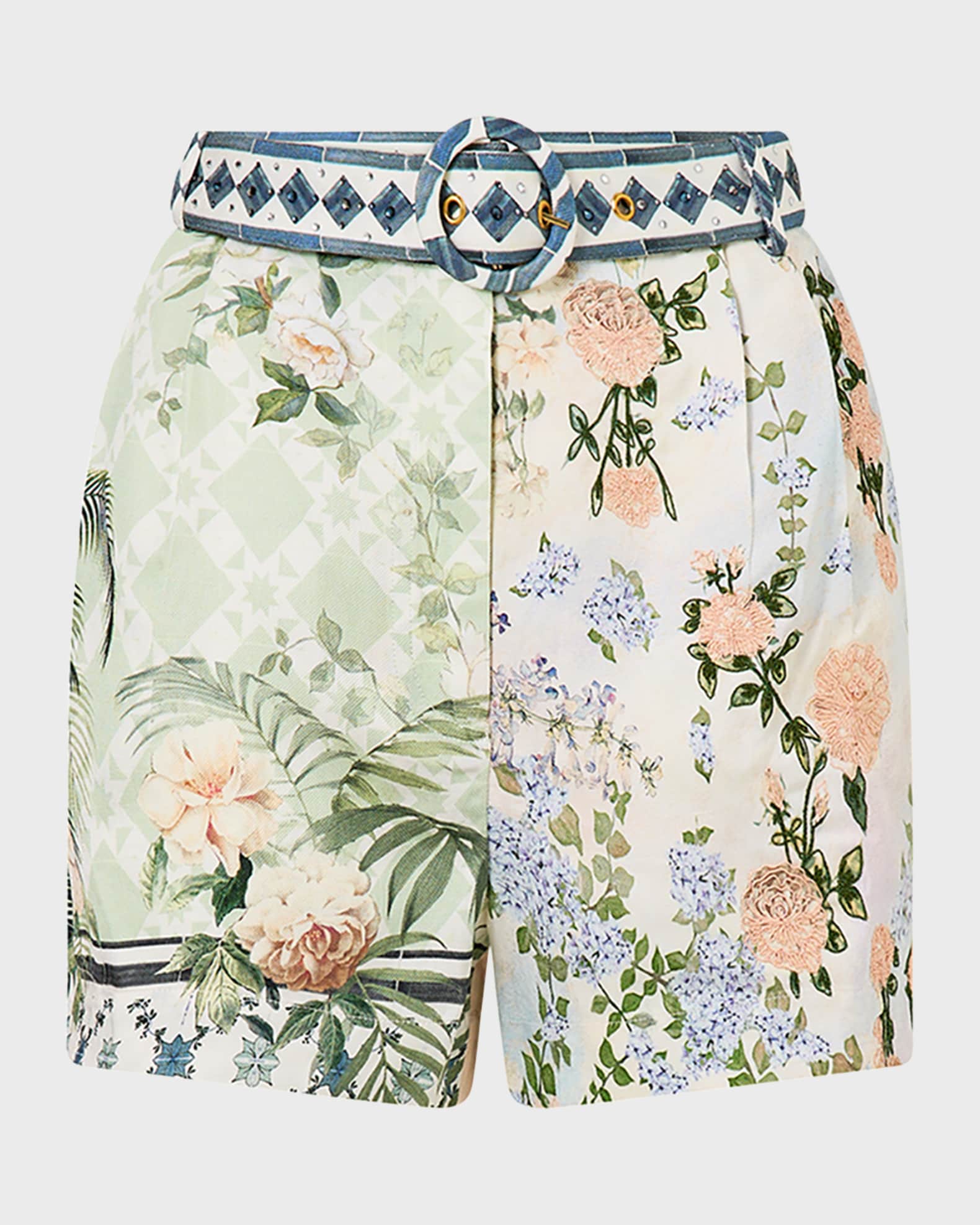 Jardim Party Tuck Front Shorts 0