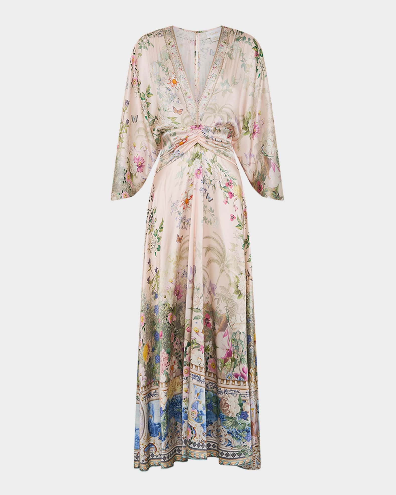Palacio Playground Petal Sleeve Maxi Dress 0