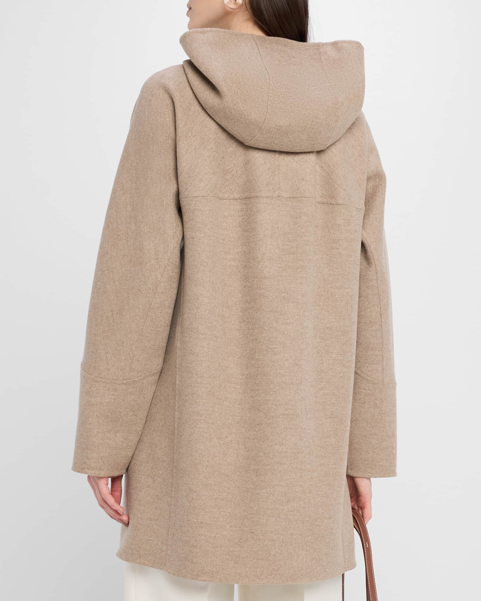 Loro Piana Kian Hooded Cashmere Coat Neiman Marcus